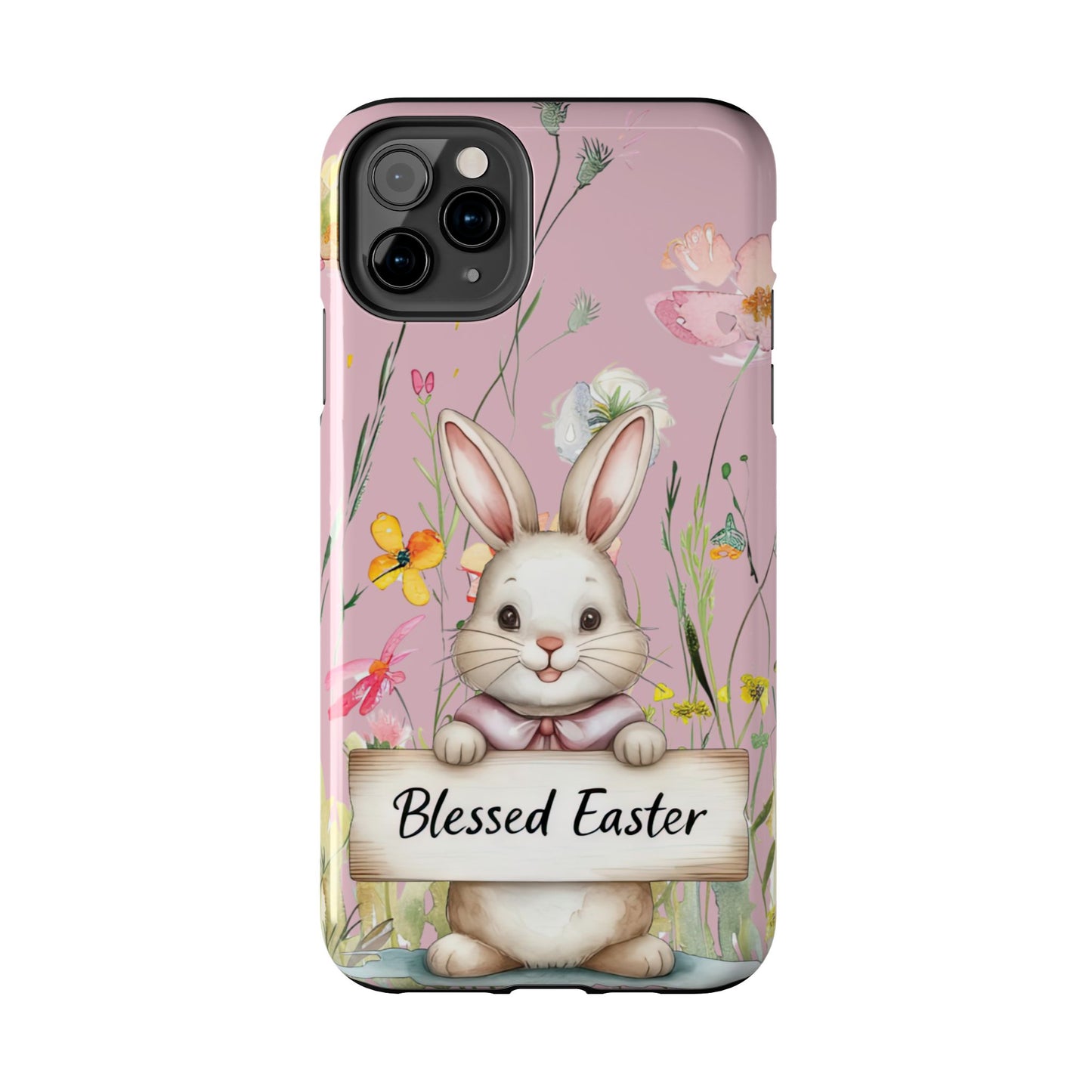 Spring blessed Easter bunny Phone Case iPhone compatible
