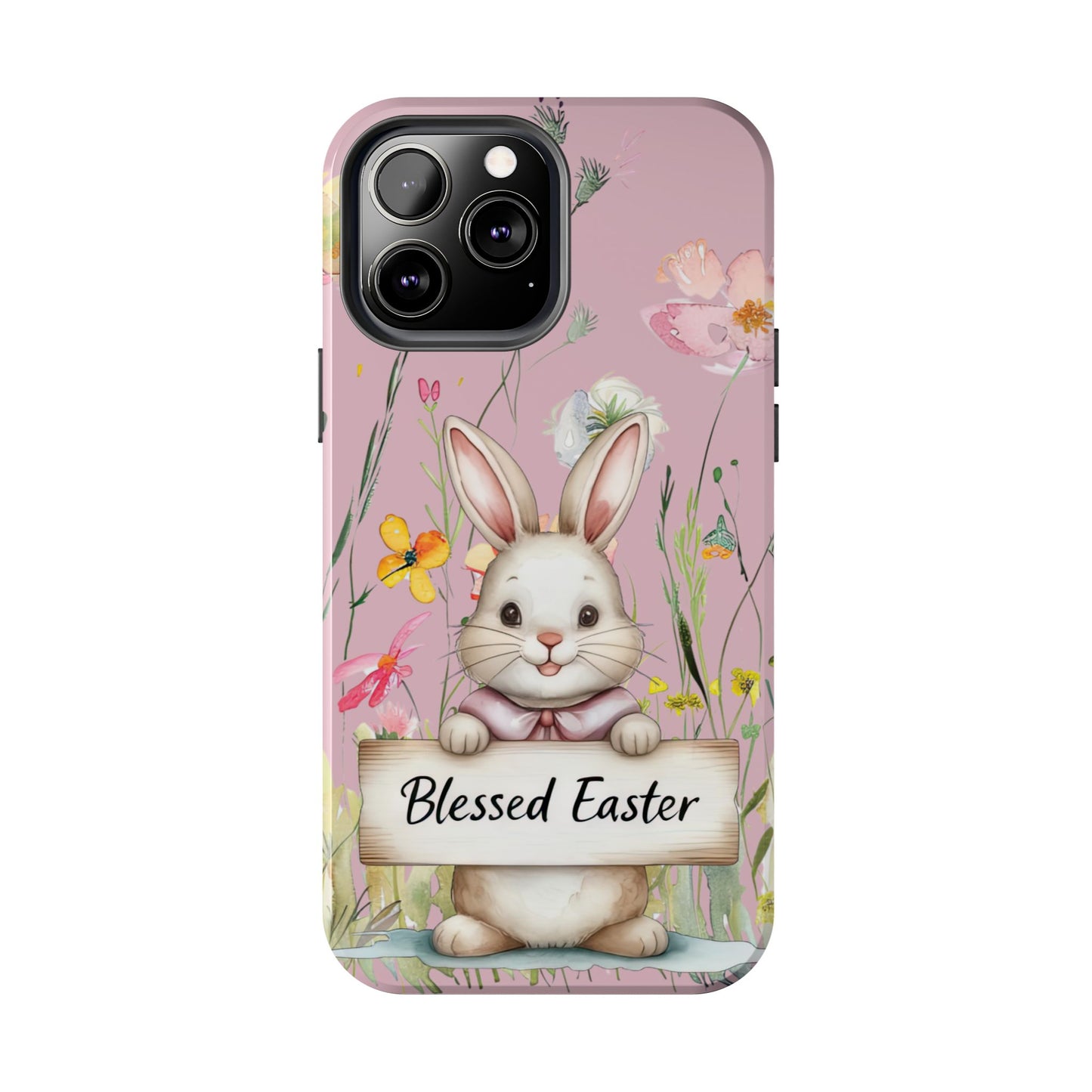 Spring blessed Easter bunny Phone Case iPhone compatible