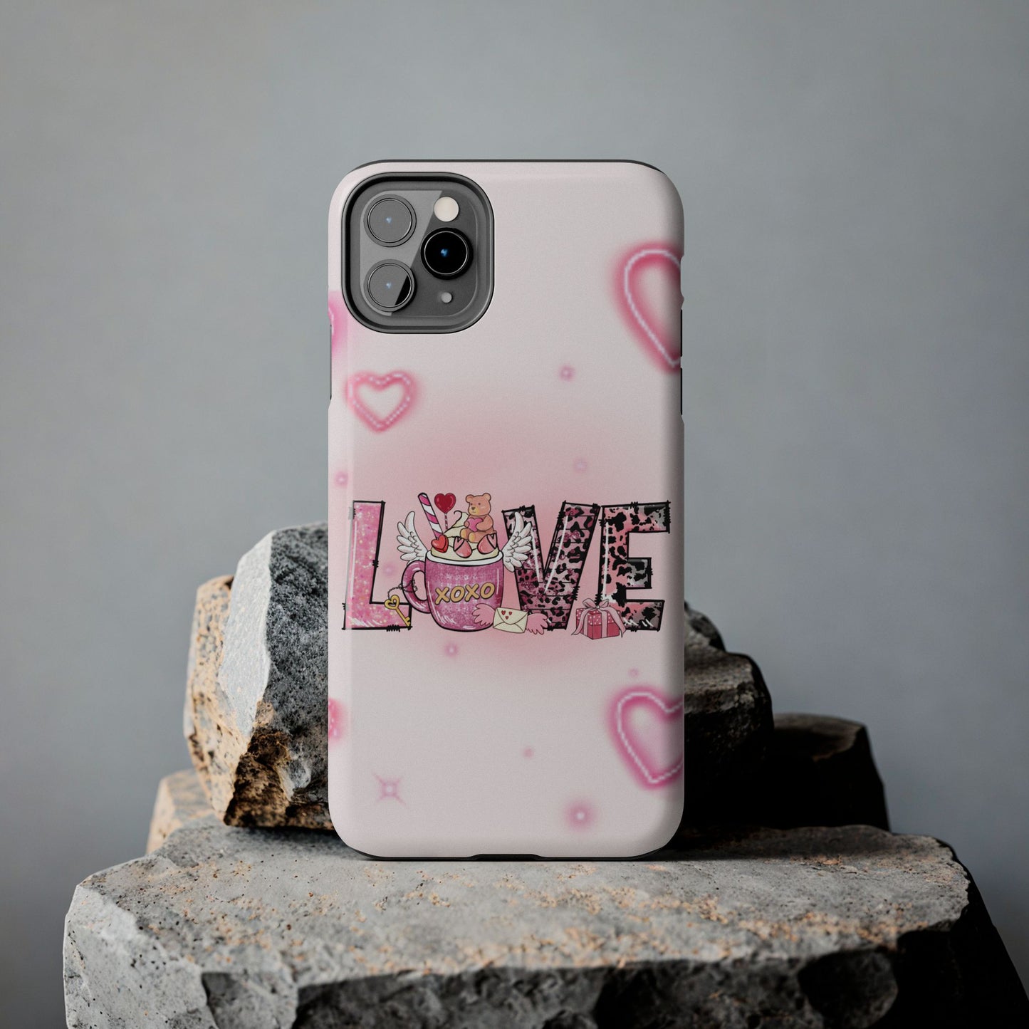 Coffee love-Valentines day iPhone case- Romantic & stylish design