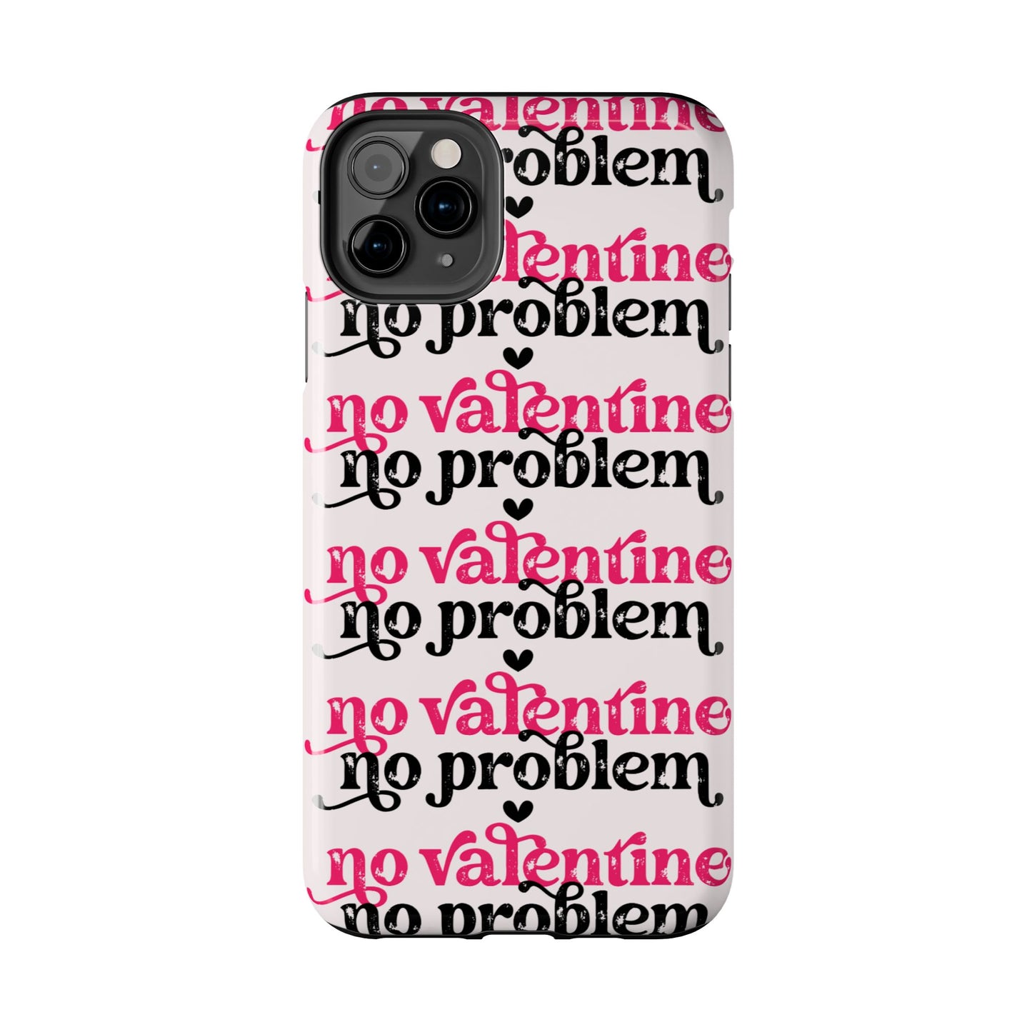No Valentines-Valentines day iPhone case- Anti valentines phone cover