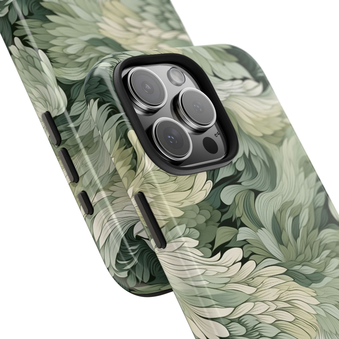 Vintage sage green Abstract Phone Case iPhone compatible
