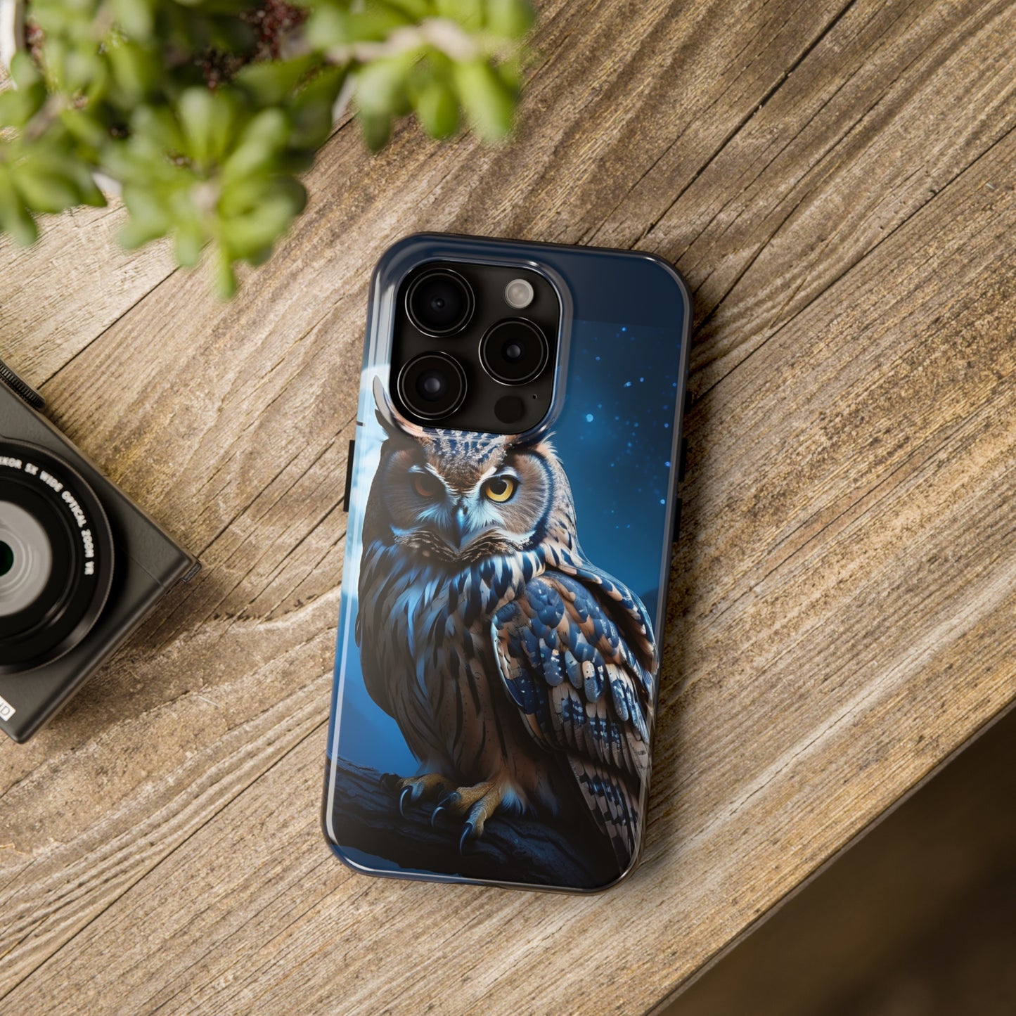 Night owl/ Tough iPhone Case/ Nature