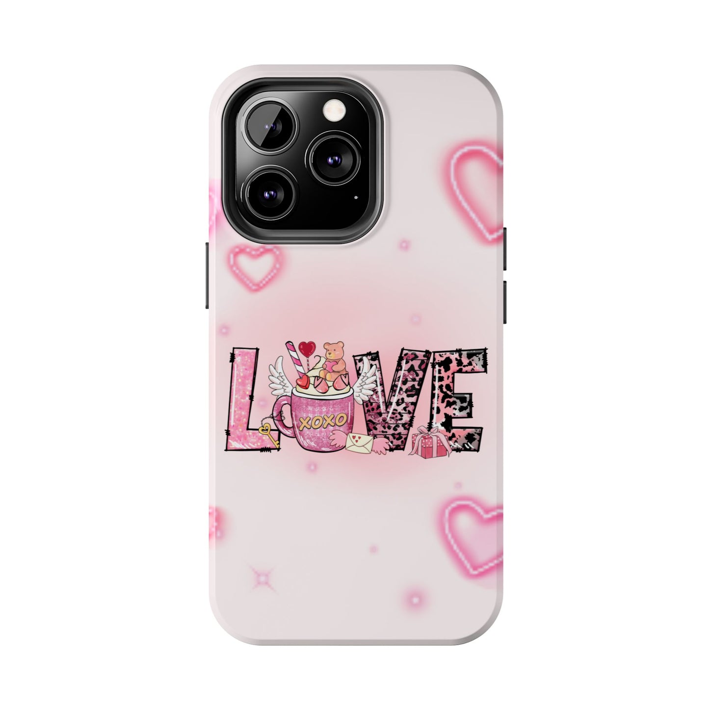 Coffee love-Valentines day iPhone case- Romantic & stylish design