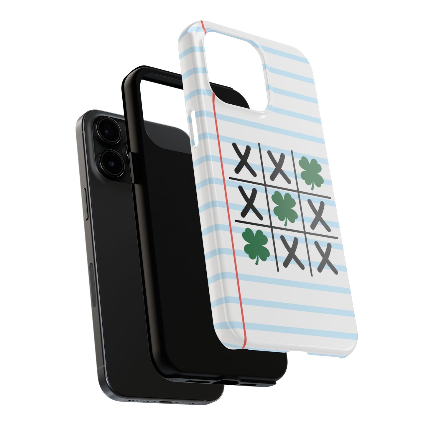 Irish tic-tac-toe-St. pattys Phone Case