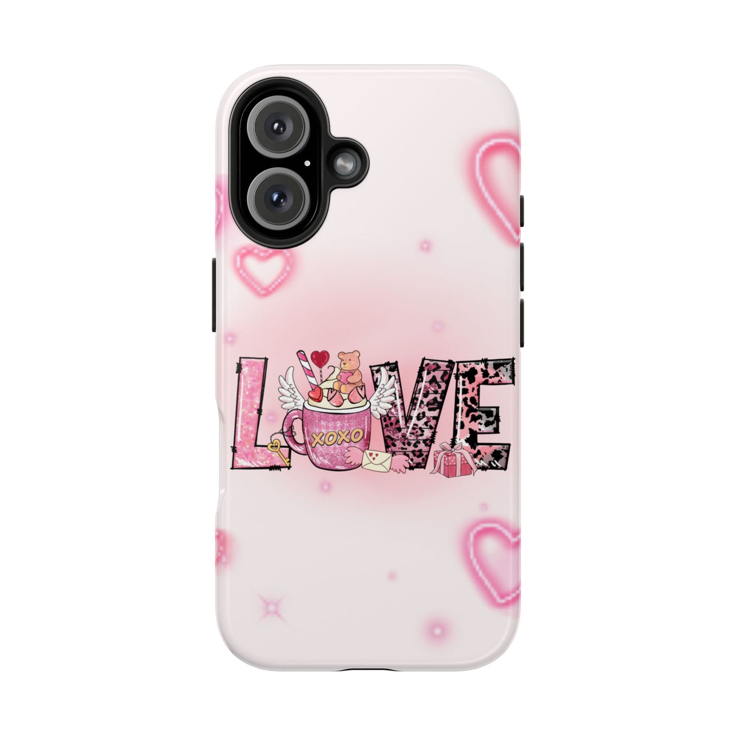 Coffee love-Valentines day iPhone case- Romantic & stylish design