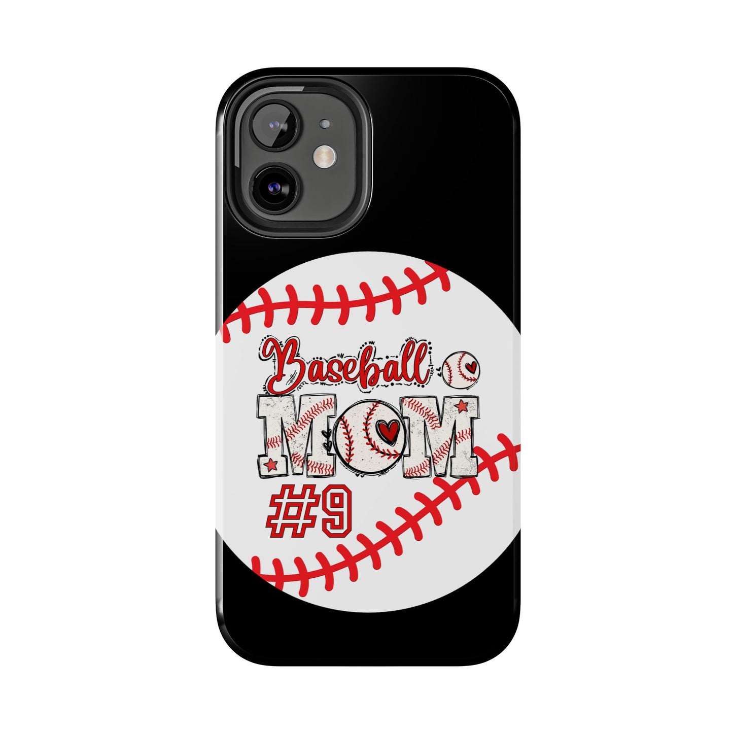 Personalized baseball Mom Custom Phone Case iPhone compatible