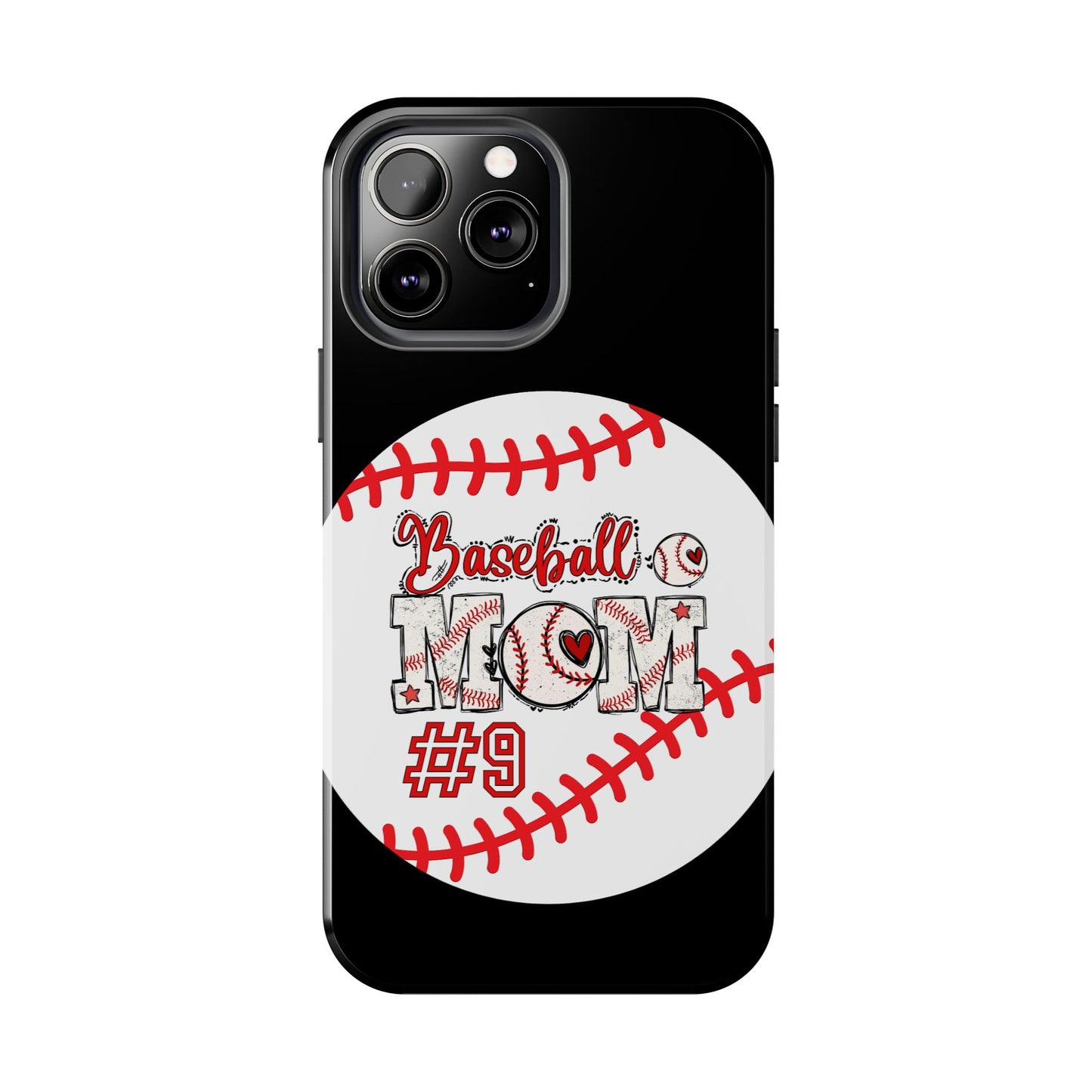 Personalized baseball Mom Custom Phone Case iPhone compatible