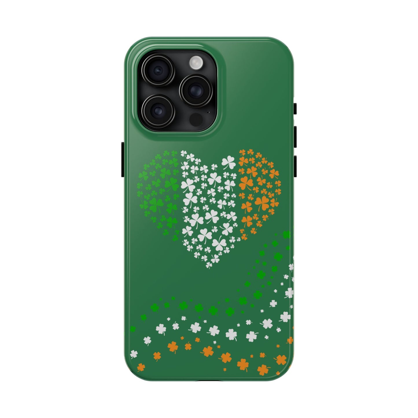 St. Patty's Phone Case-Irish heart- iPhone compatible