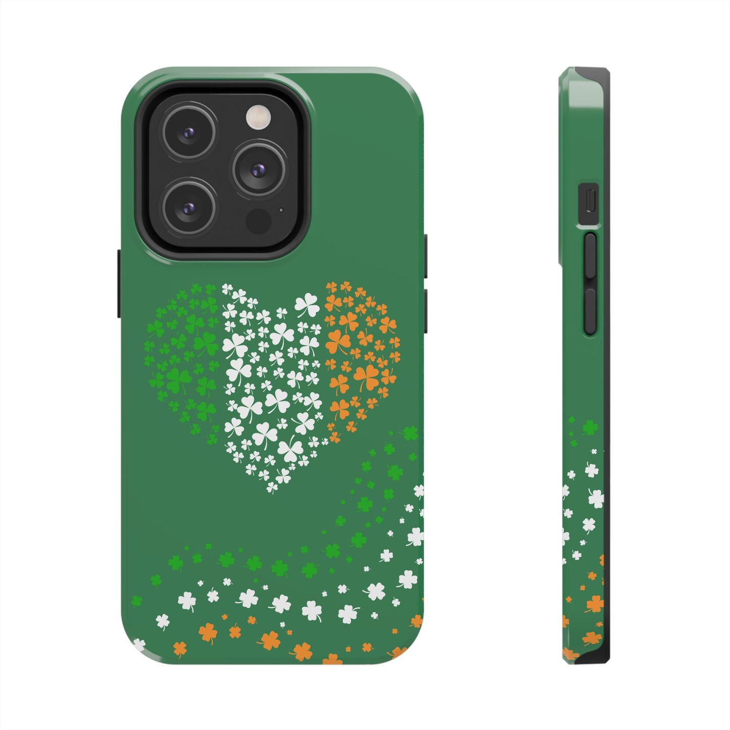 St. Patty's Phone Case-Irish heart- iPhone compatible