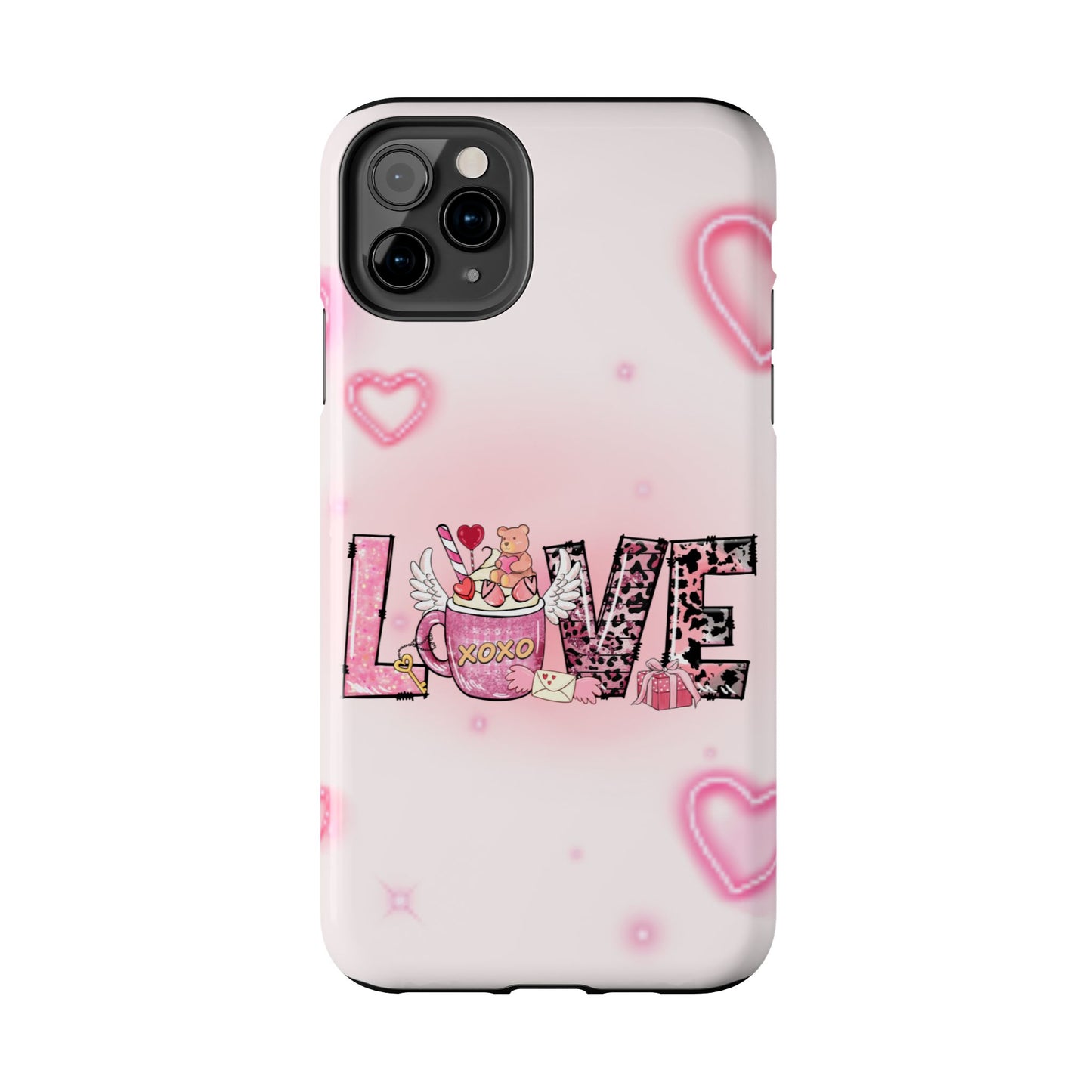 Coffee love-Valentines day iPhone case- Romantic & stylish design