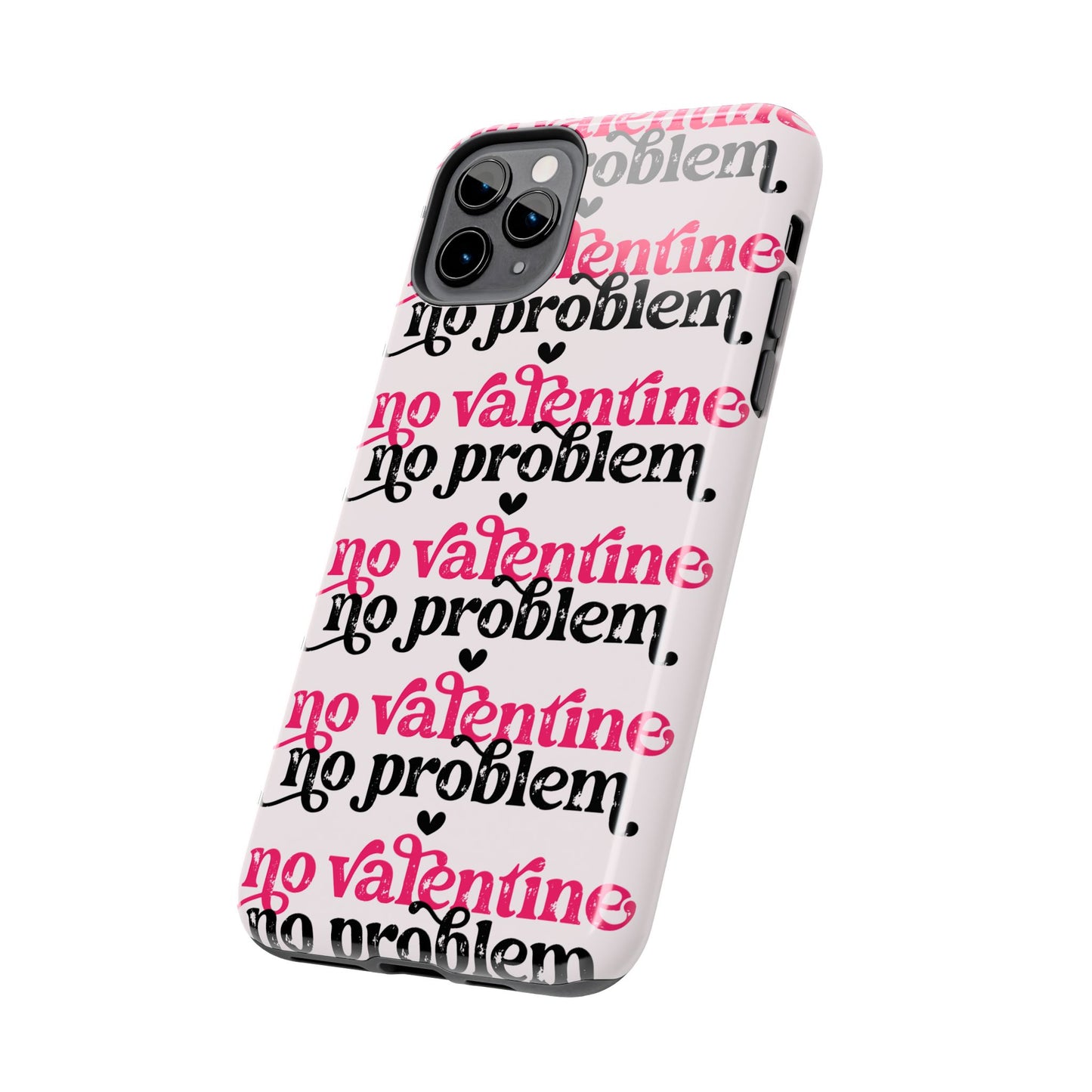 No Valentines-Valentines day iPhone case- Anti valentines phone cover