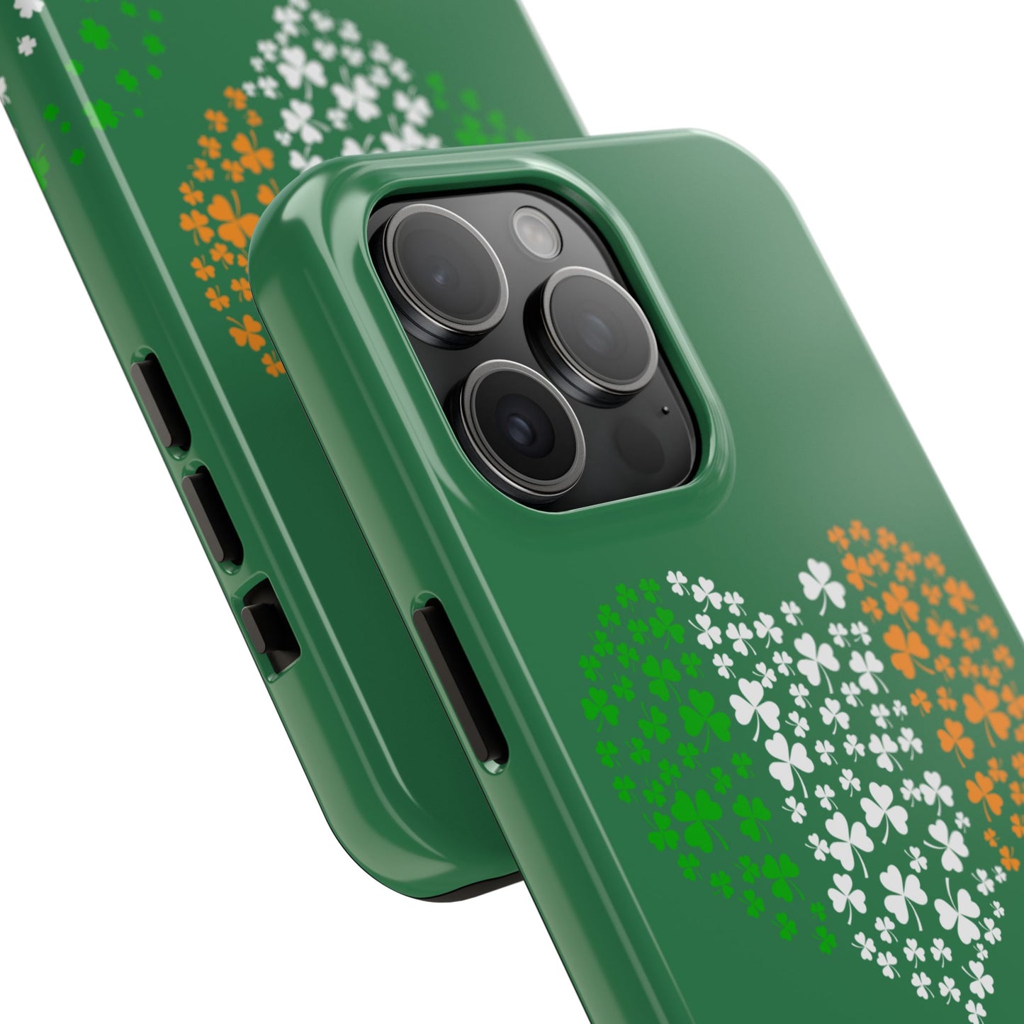 St. Patty's Phone Case-Irish heart- iPhone compatible