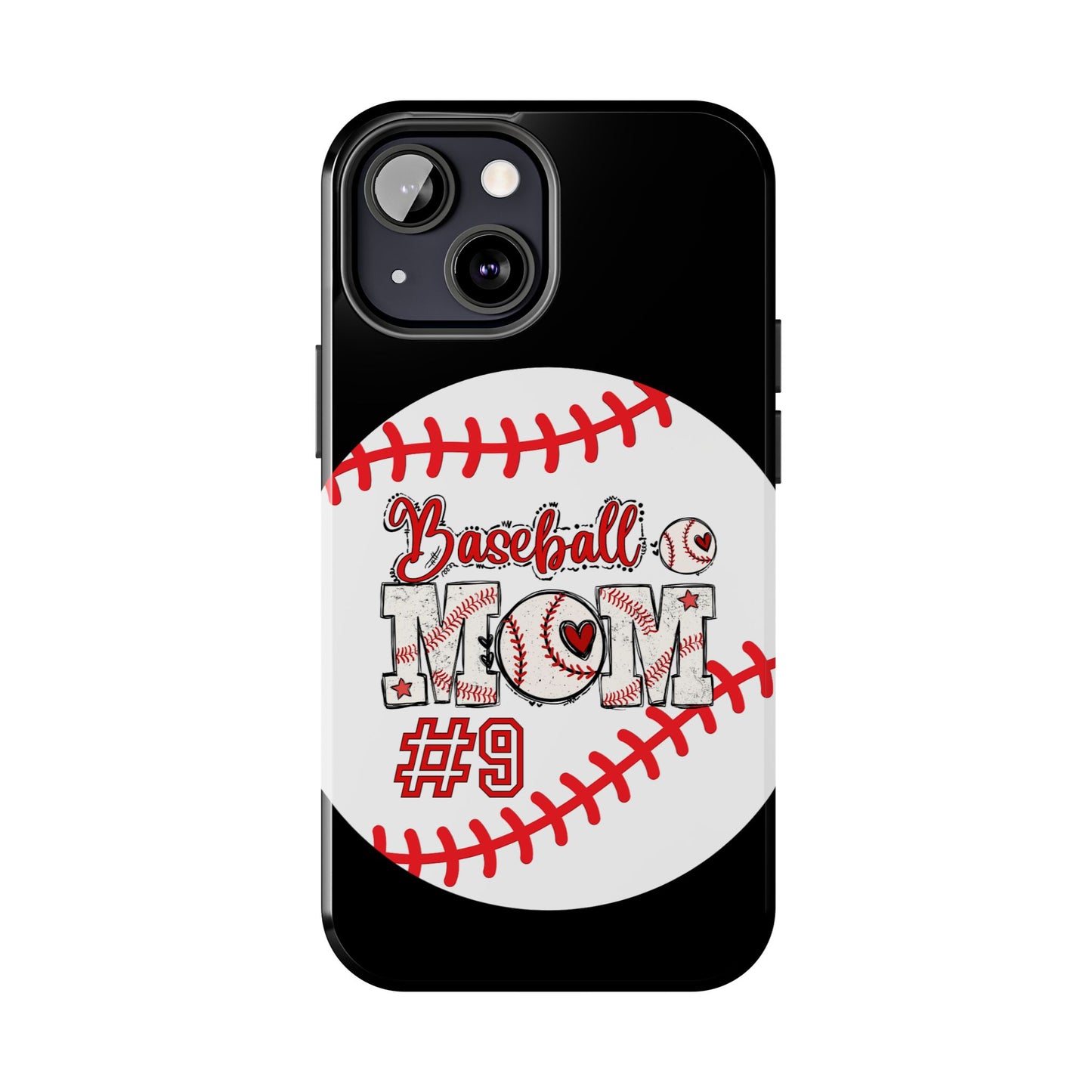 Personalized baseball Mom Custom Phone Case iPhone compatible