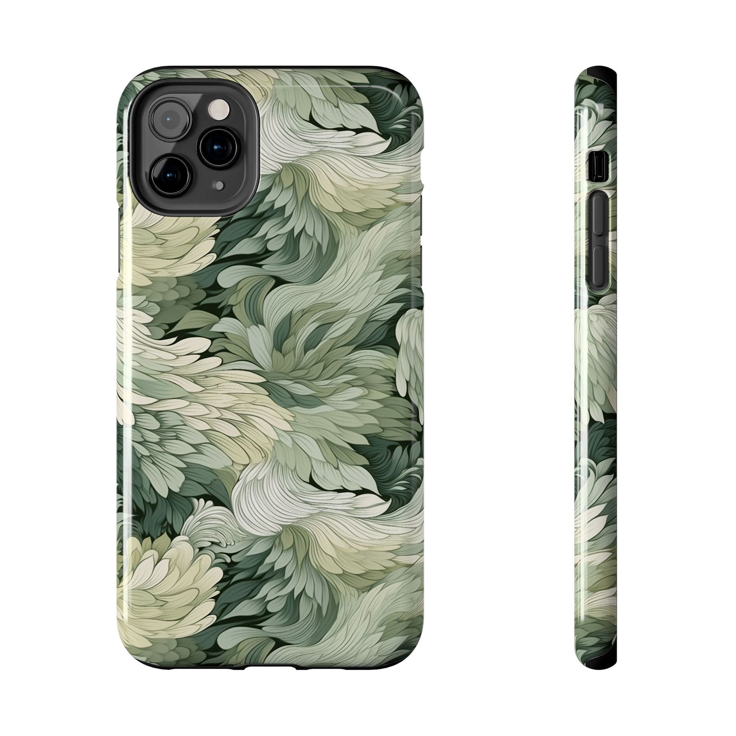 Vintage sage green Abstract Phone Case iPhone compatible