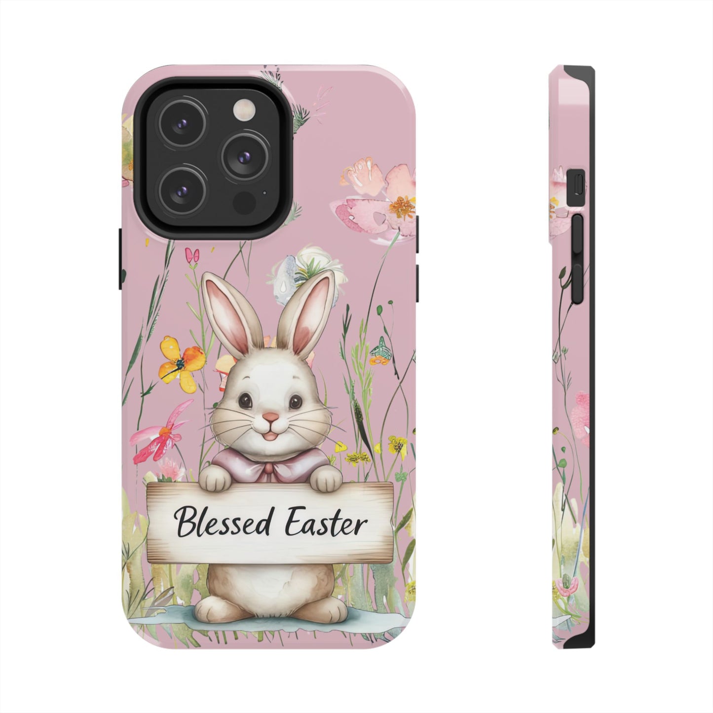 Spring blessed Easter bunny Phone Case iPhone compatible