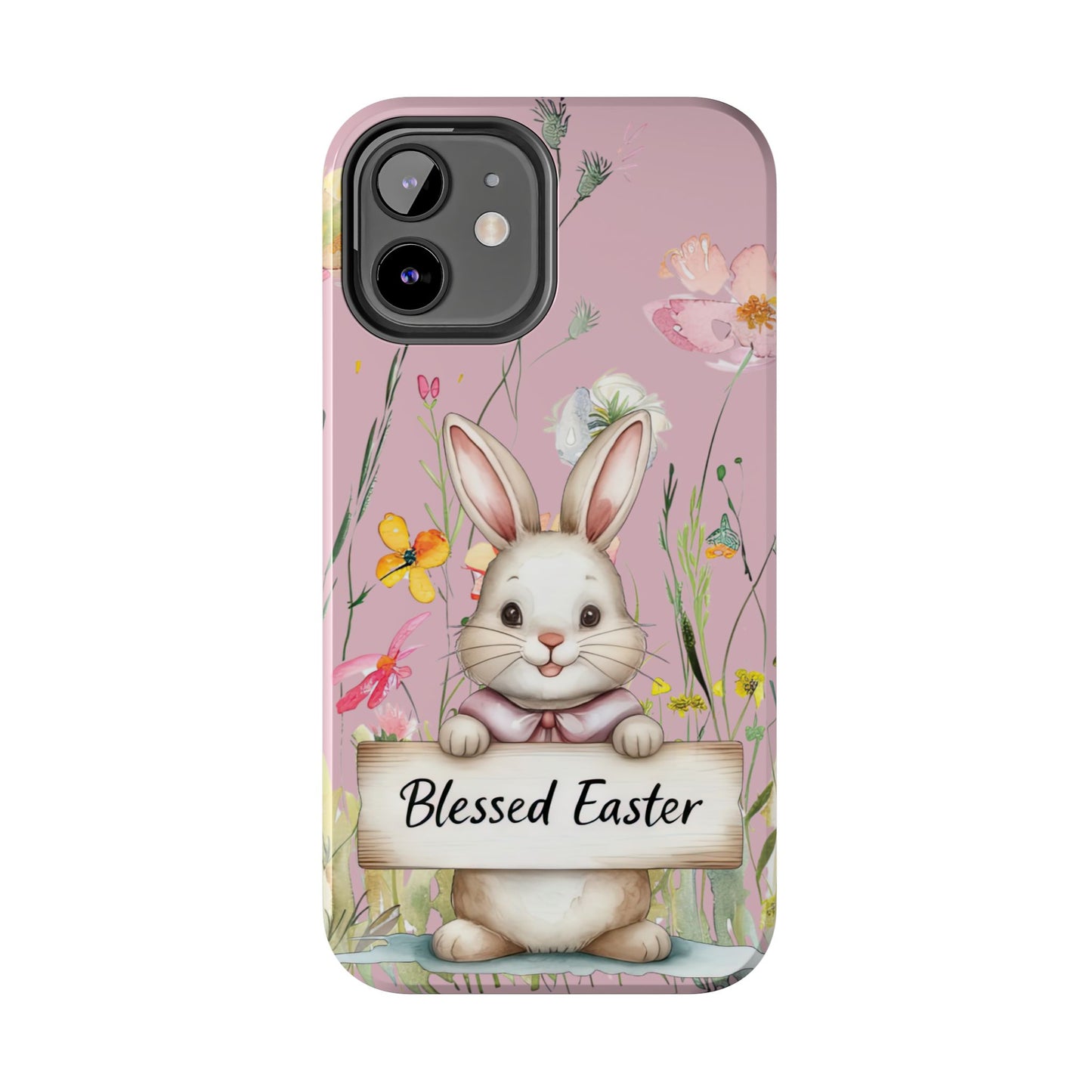 Spring blessed Easter bunny Phone Case iPhone compatible