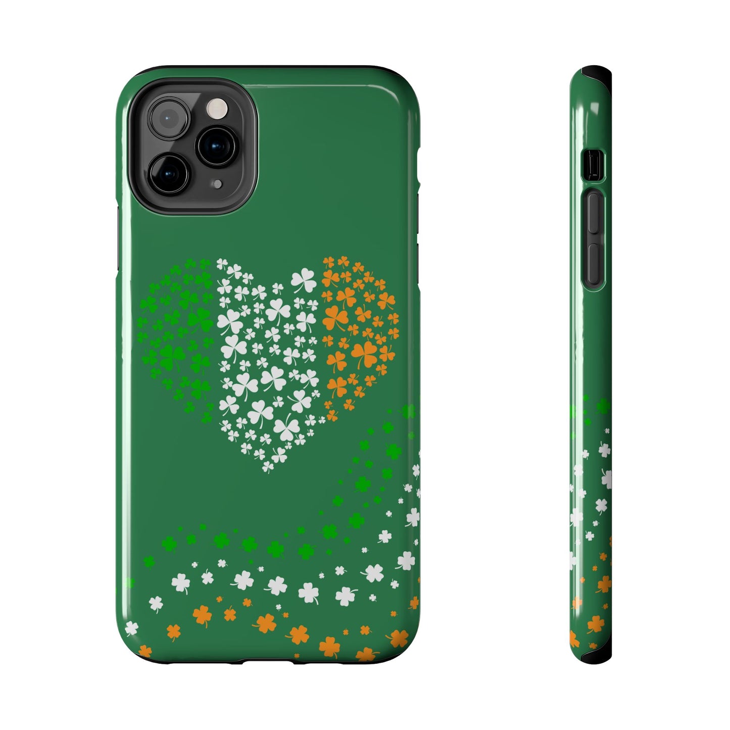 St. Patty's Phone Case-Irish heart- iPhone compatible