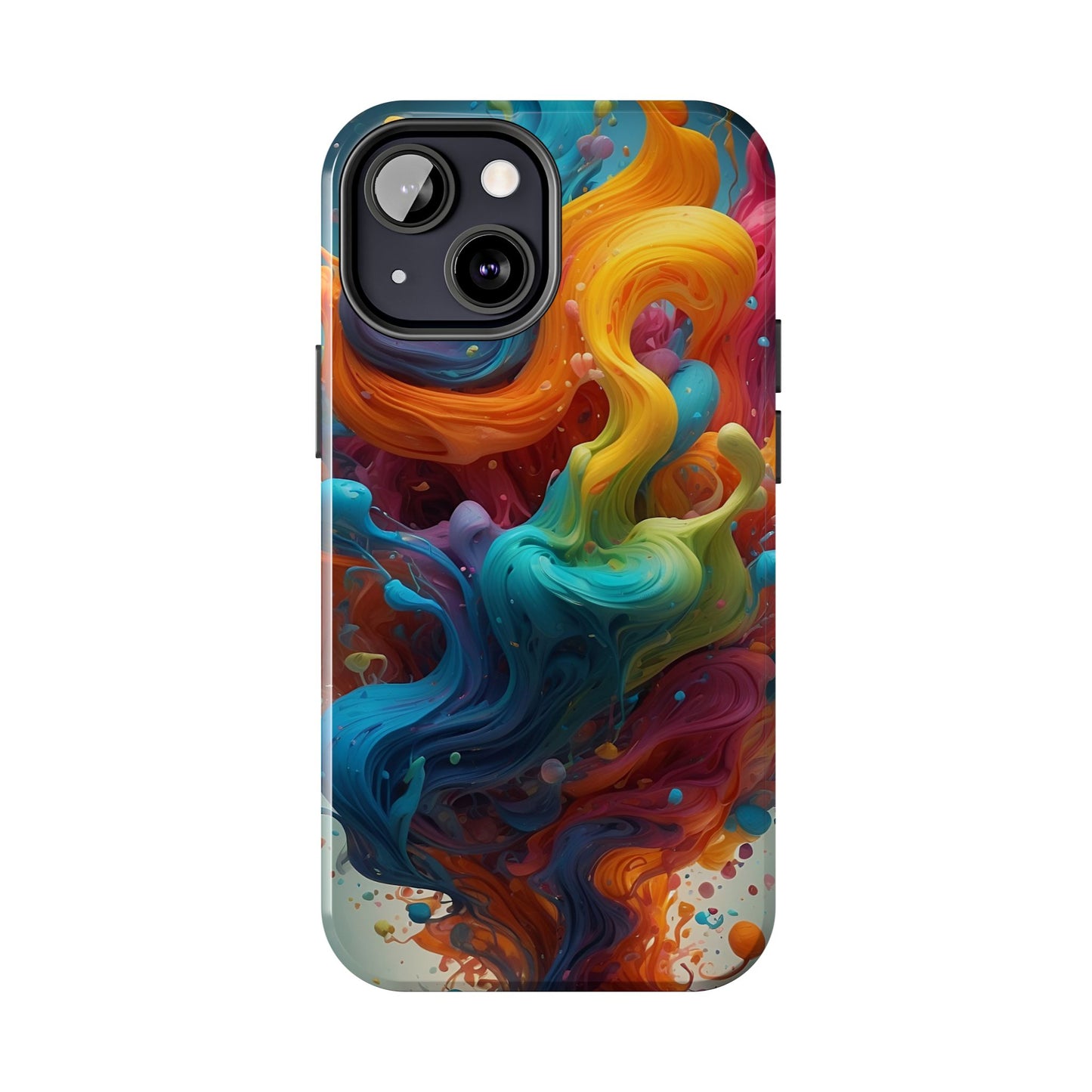 Color splash Abstract Phone Case iPhone compatible