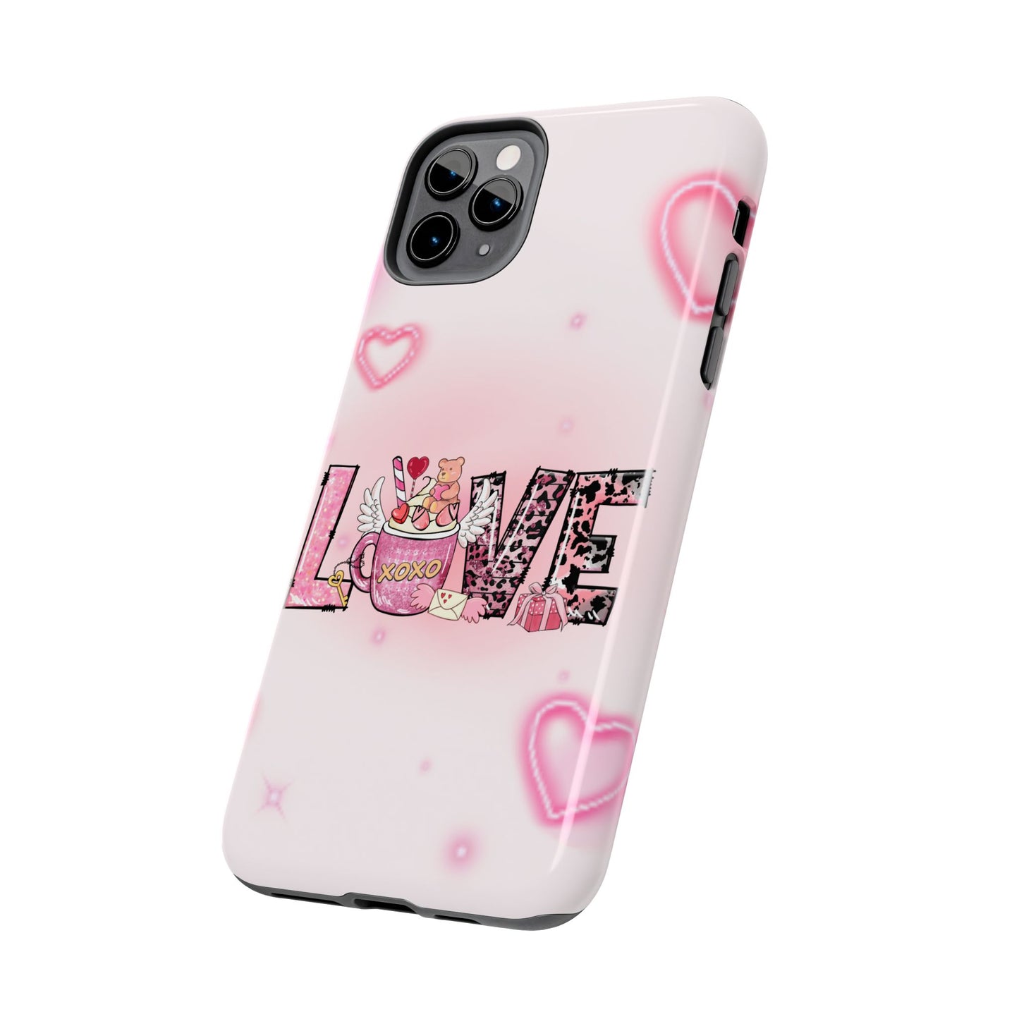 Coffee love-Valentines day iPhone case- Romantic & stylish design