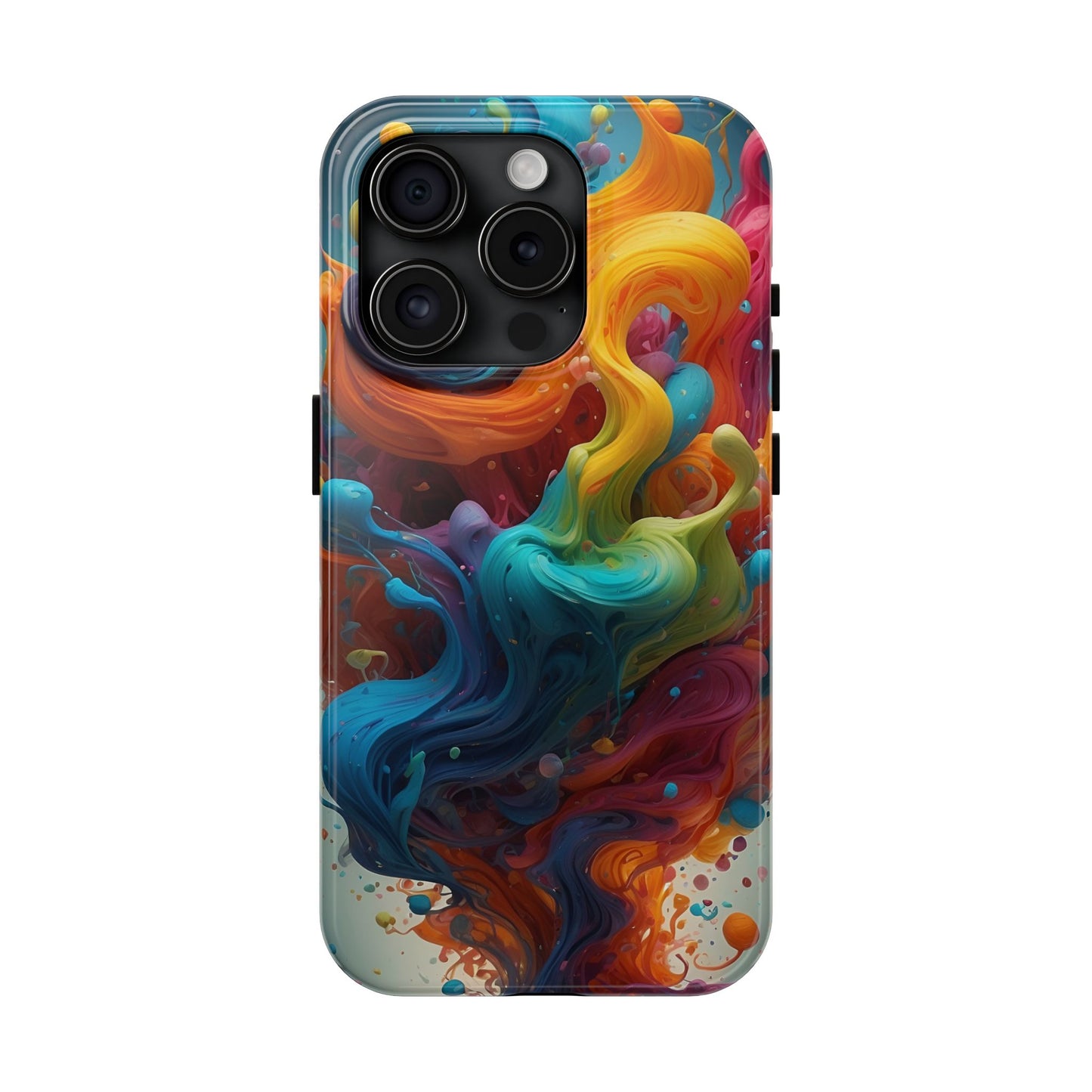 Color splash Abstract Phone Case iPhone compatible