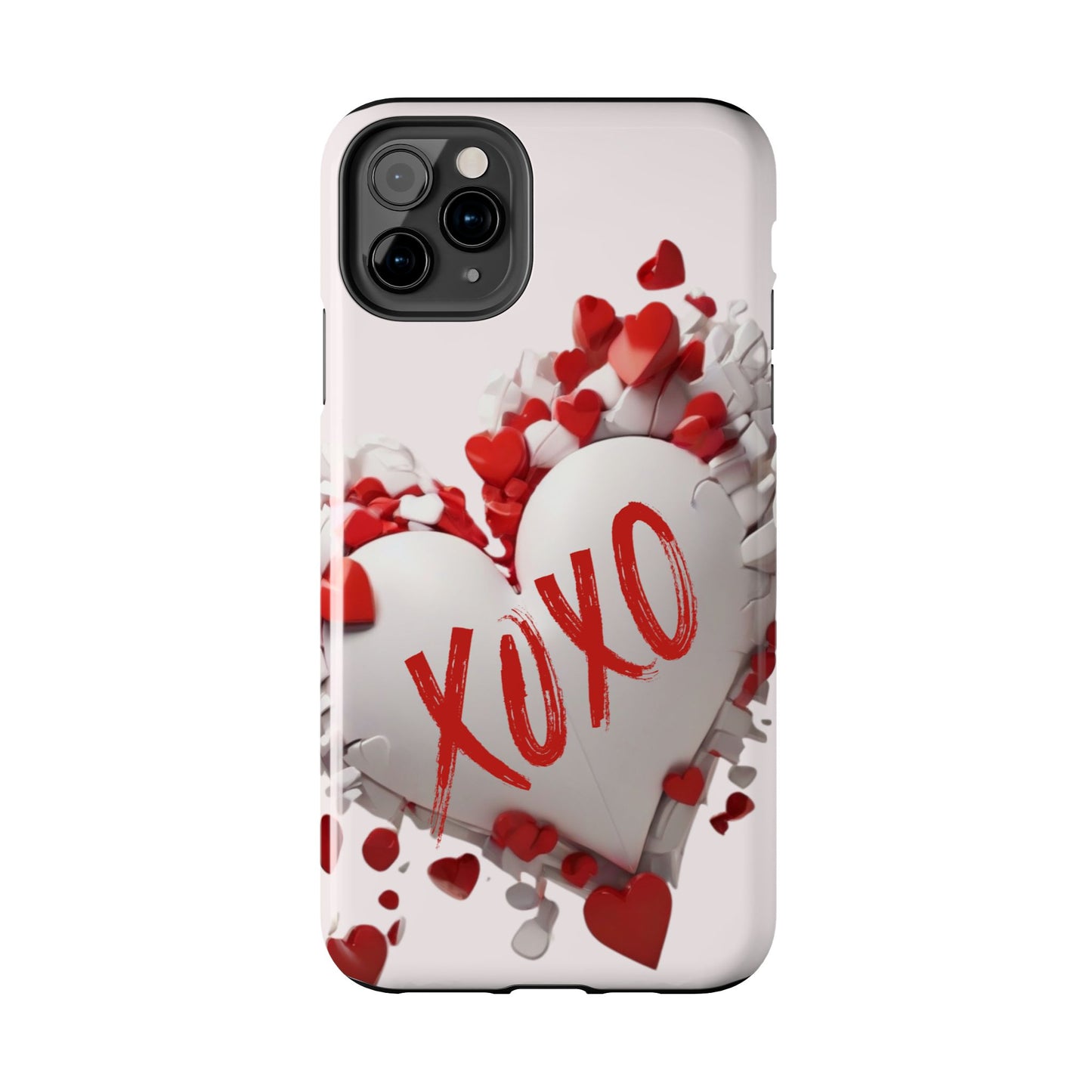 XOXO Valentines-Valentines day iPhone case- Romantic & stylish design