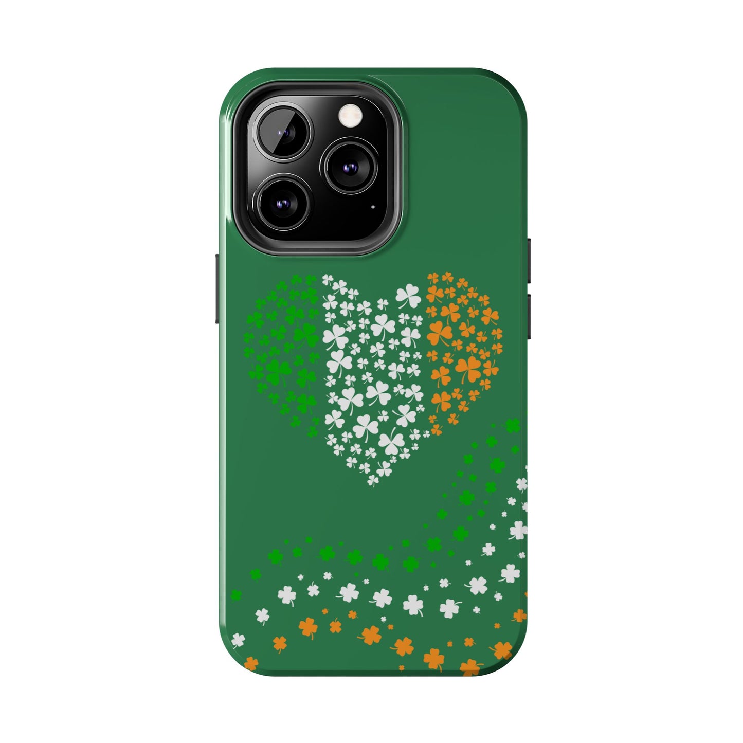 St. Patty's Phone Case-Irish heart- iPhone compatible