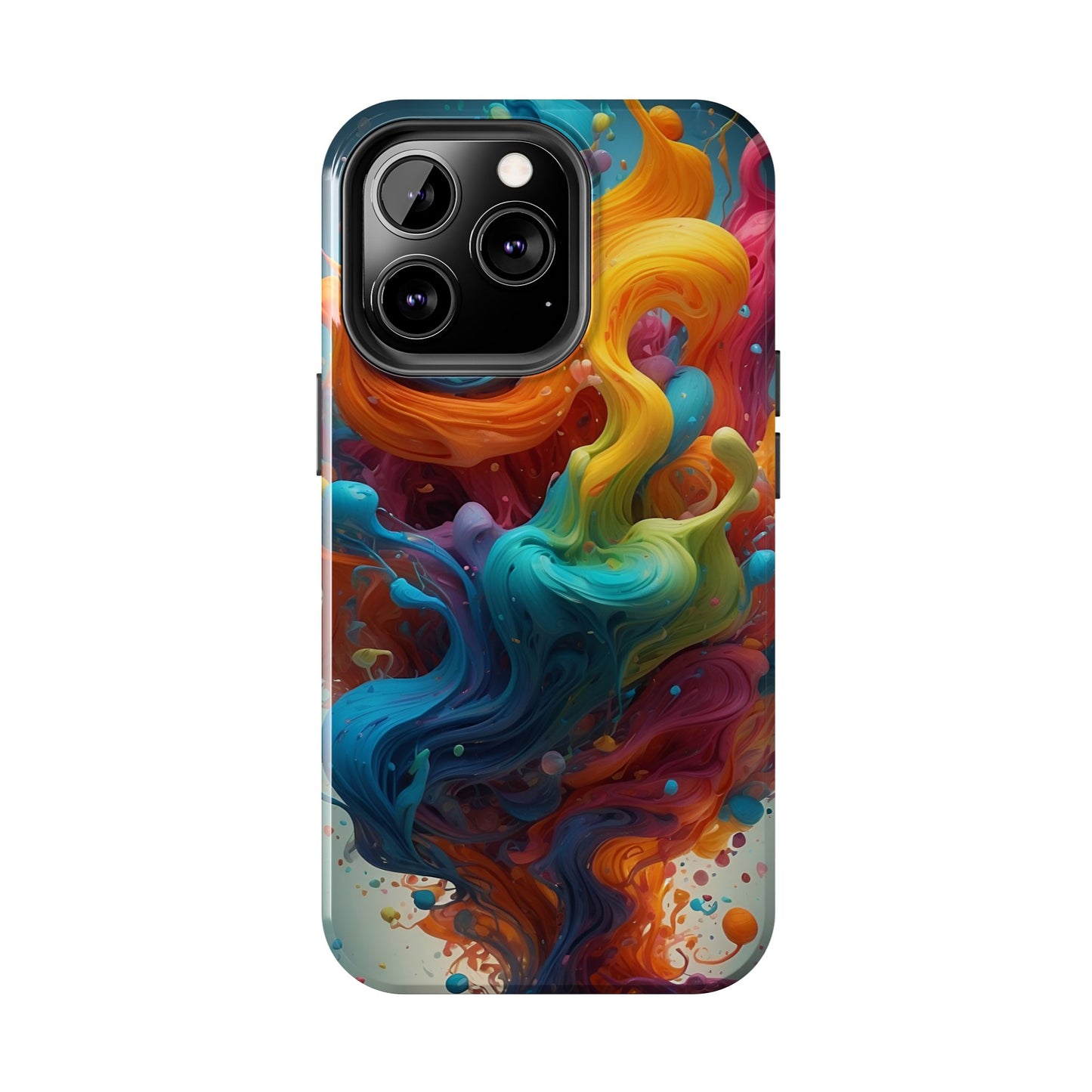 Color splash Abstract Phone Case iPhone compatible