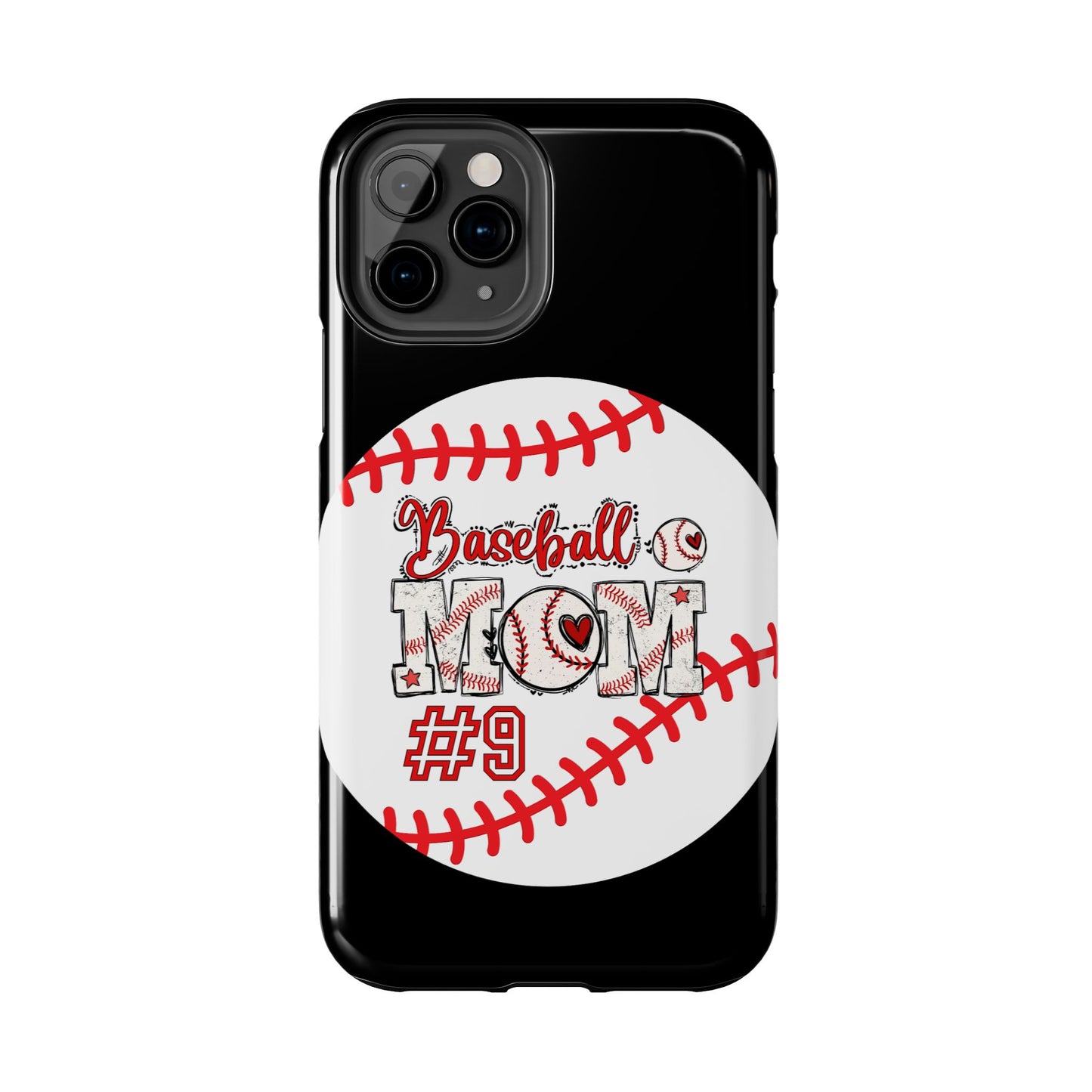 Personalized baseball Mom Custom Phone Case iPhone compatible