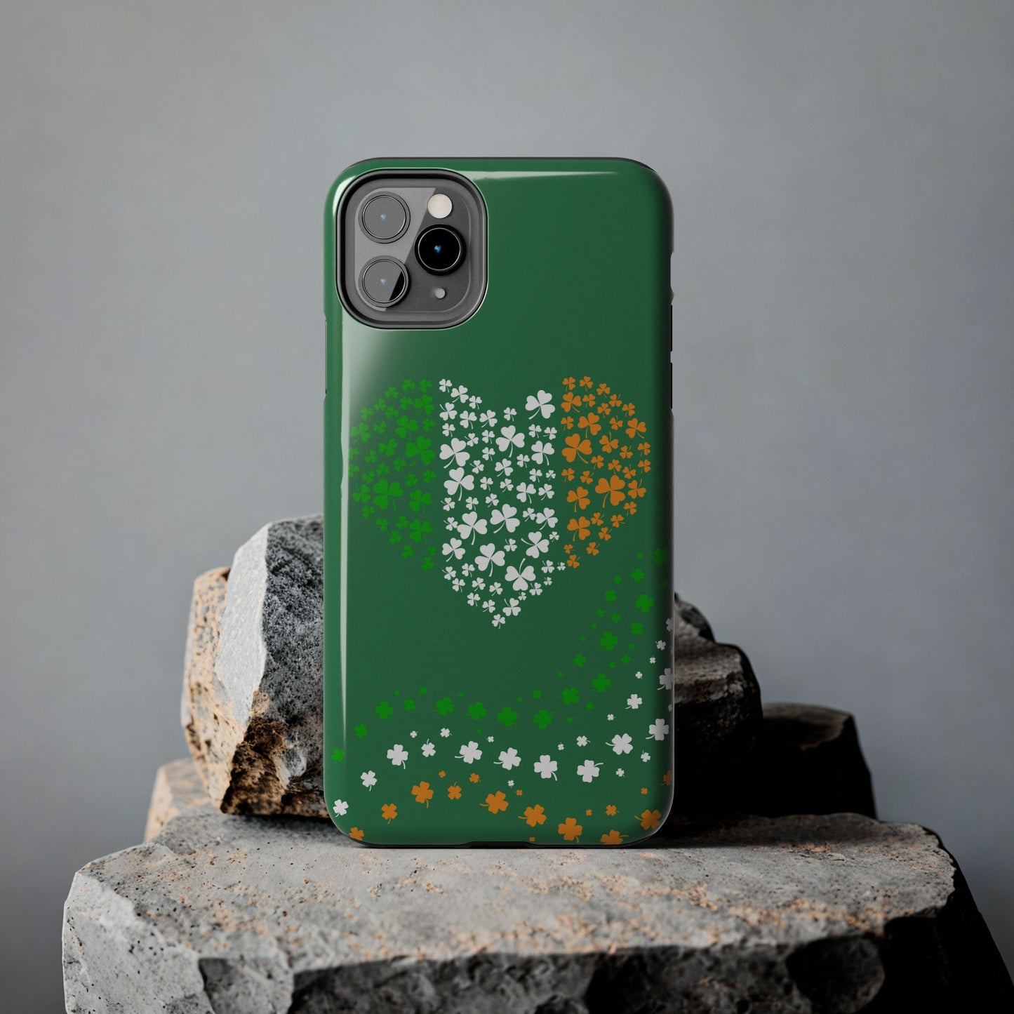 St. Patty's Phone Case-Irish heart- iPhone compatible
