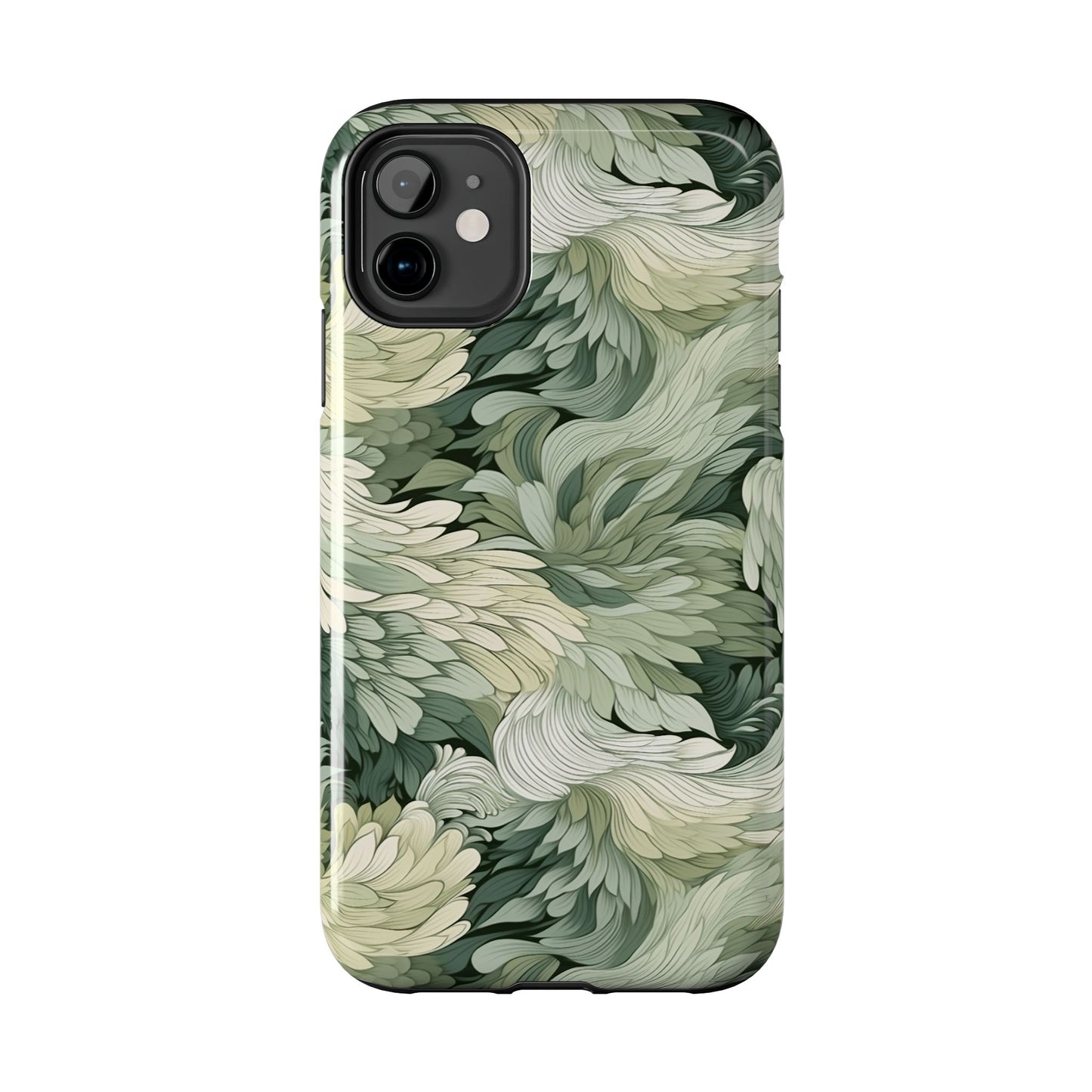 Vintage sage green Abstract Phone Case iPhone compatible