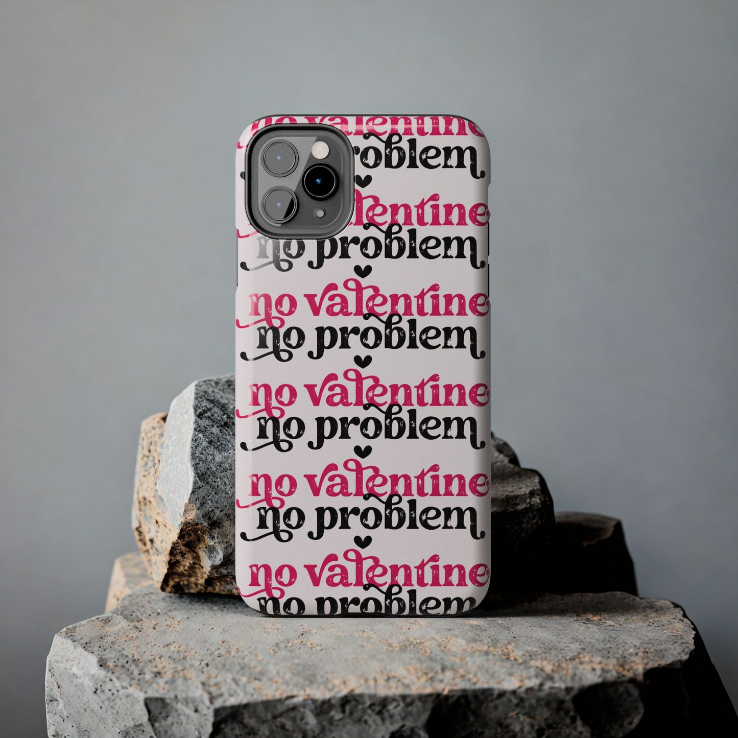 No Valentines-Valentines day iPhone case- Anti valentines phone cover