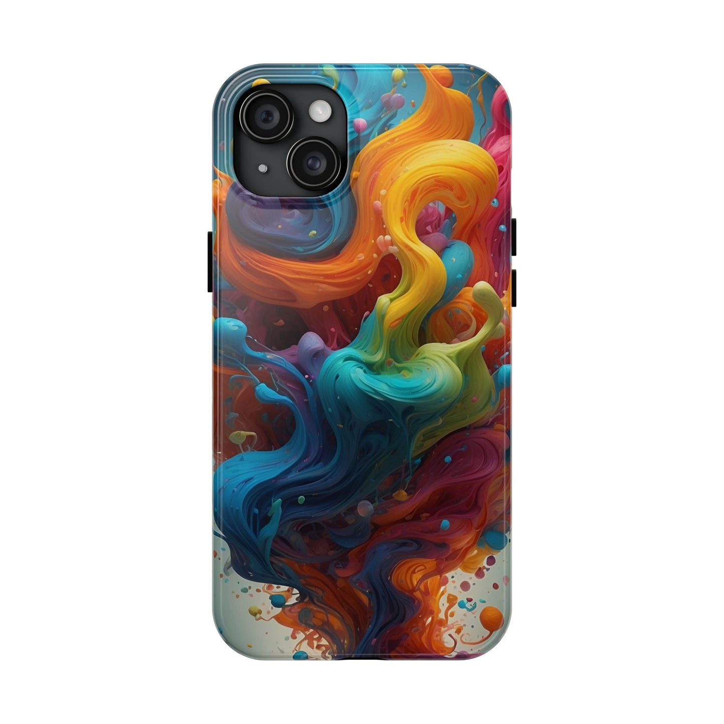 Color splash Abstract Phone Case iPhone compatible