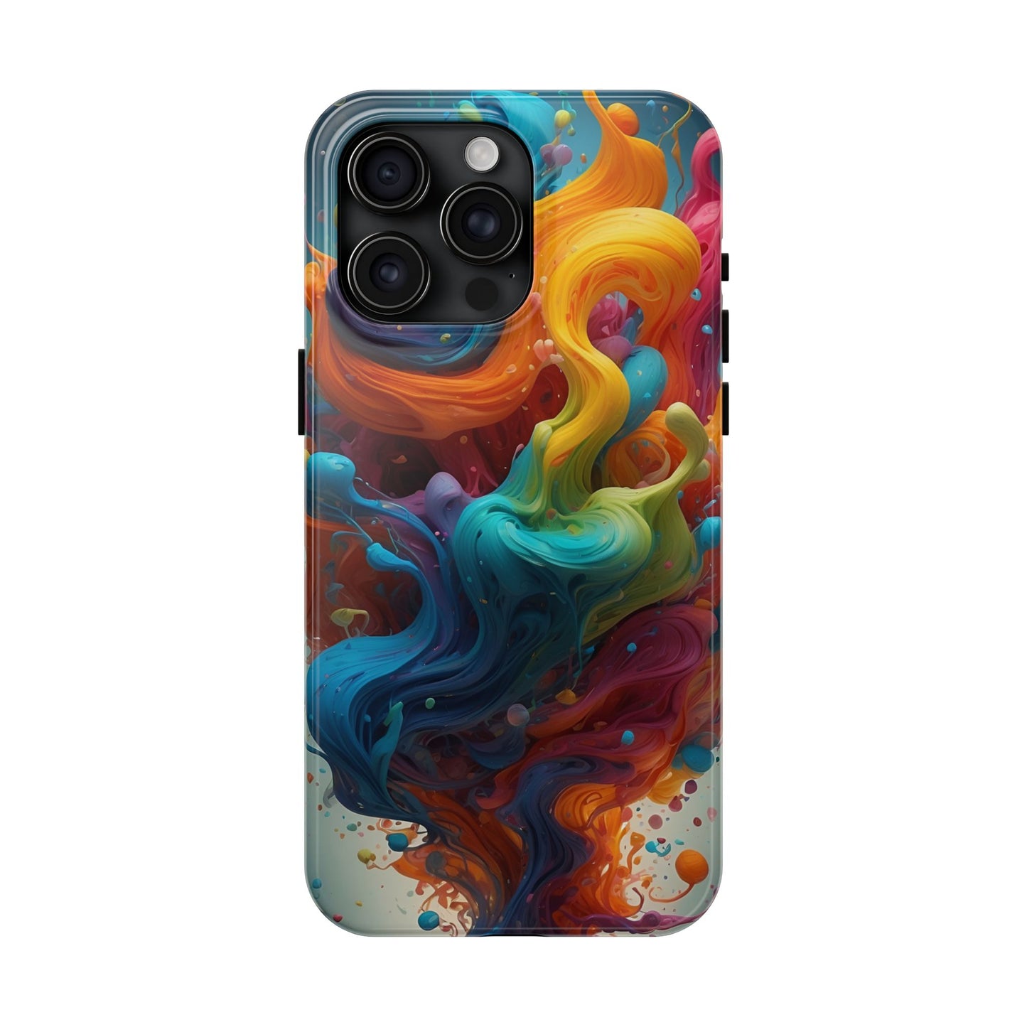 Color splash Abstract Phone Case iPhone compatible