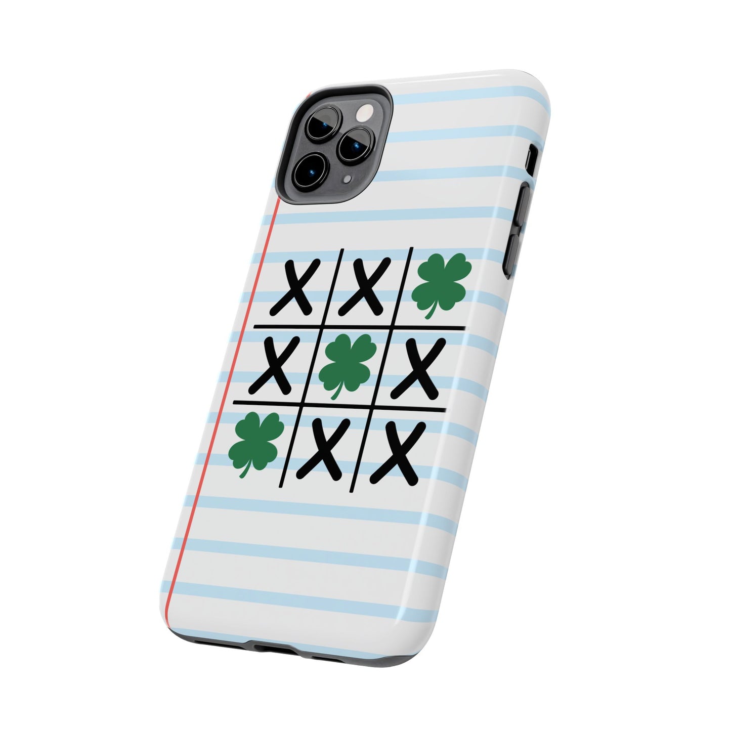 Irish tic-tac-toe-St. pattys Phone Case