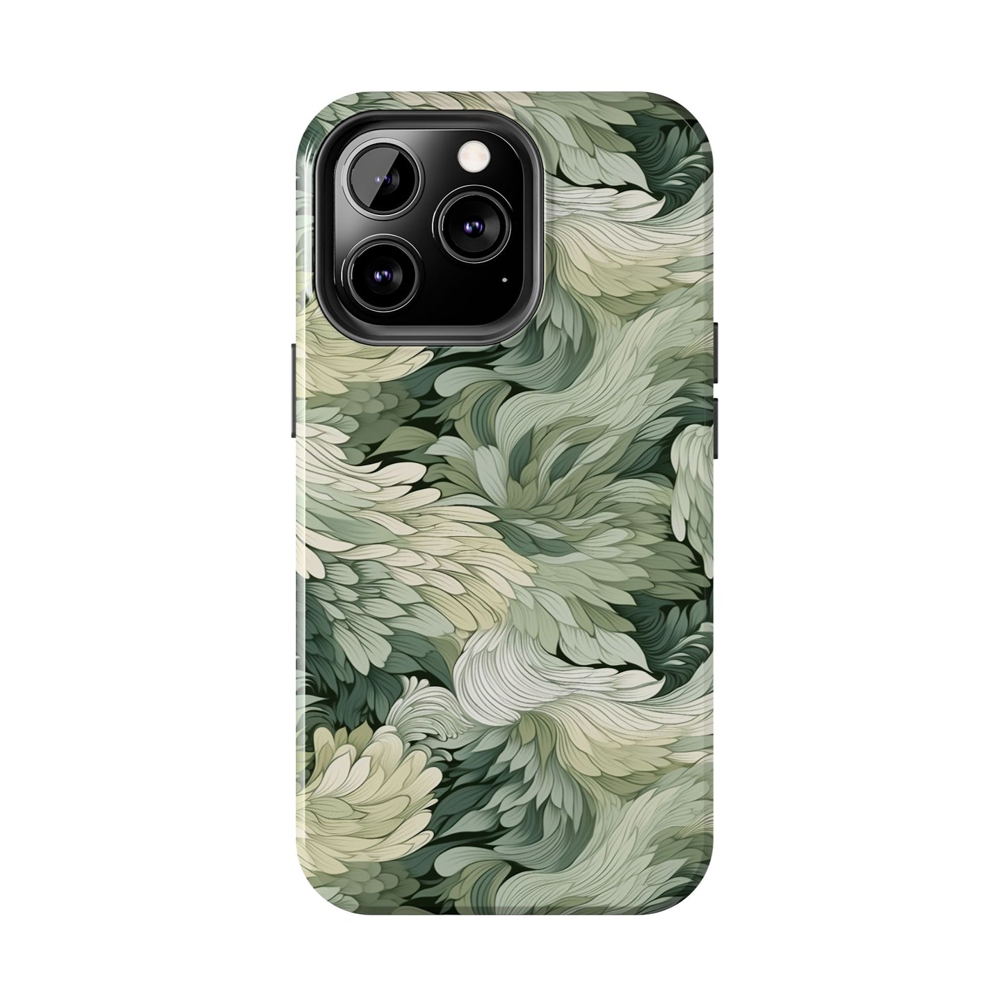 Vintage sage green Abstract Phone Case iPhone compatible