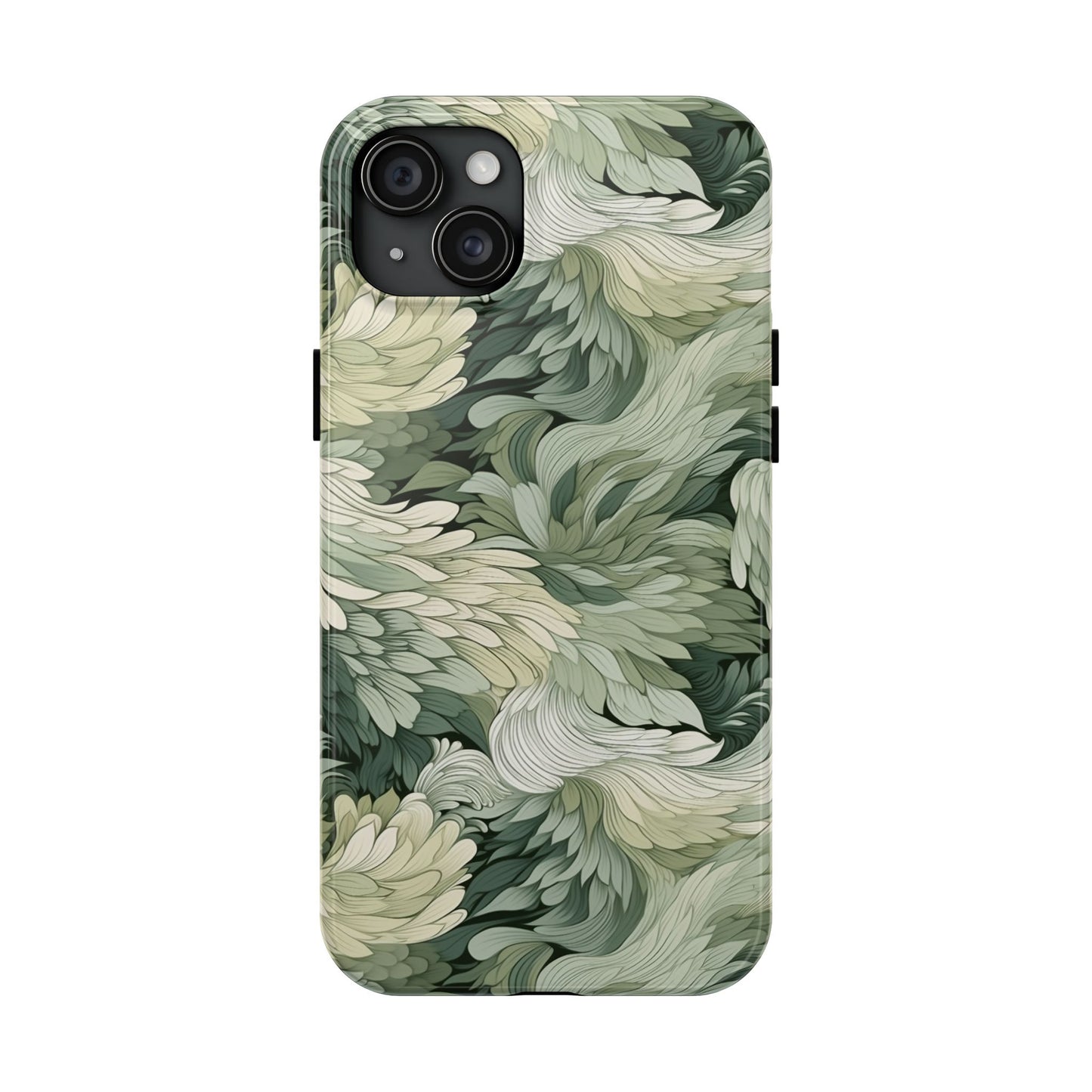 Vintage sage green Abstract Phone Case iPhone compatible