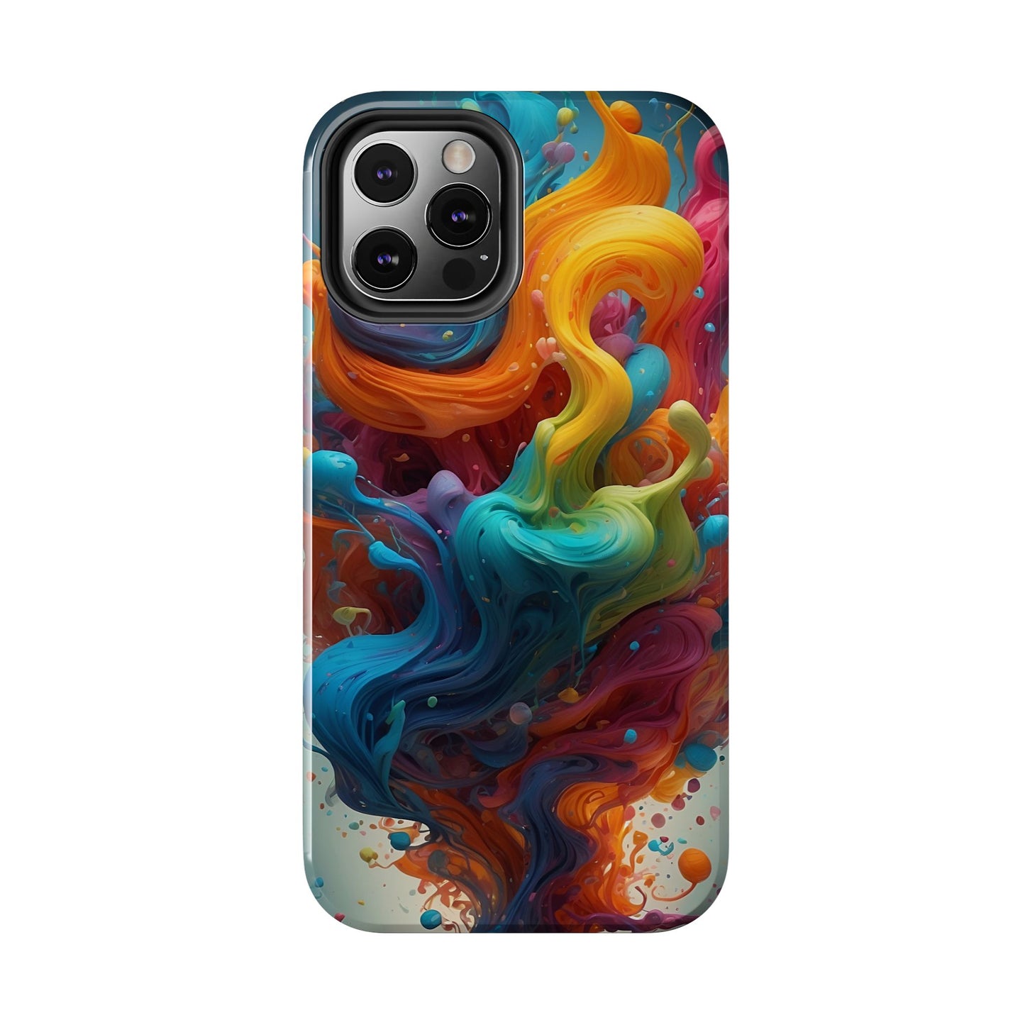 Color splash Abstract Phone Case iPhone compatible
