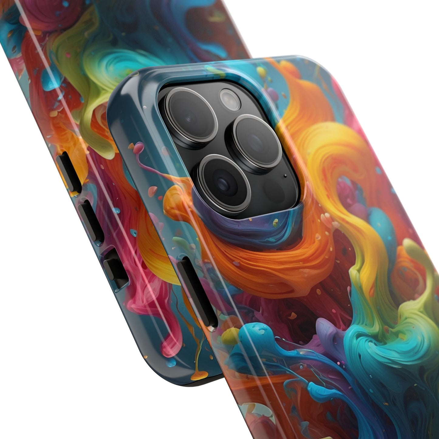 Color splash Abstract Phone Case iPhone compatible