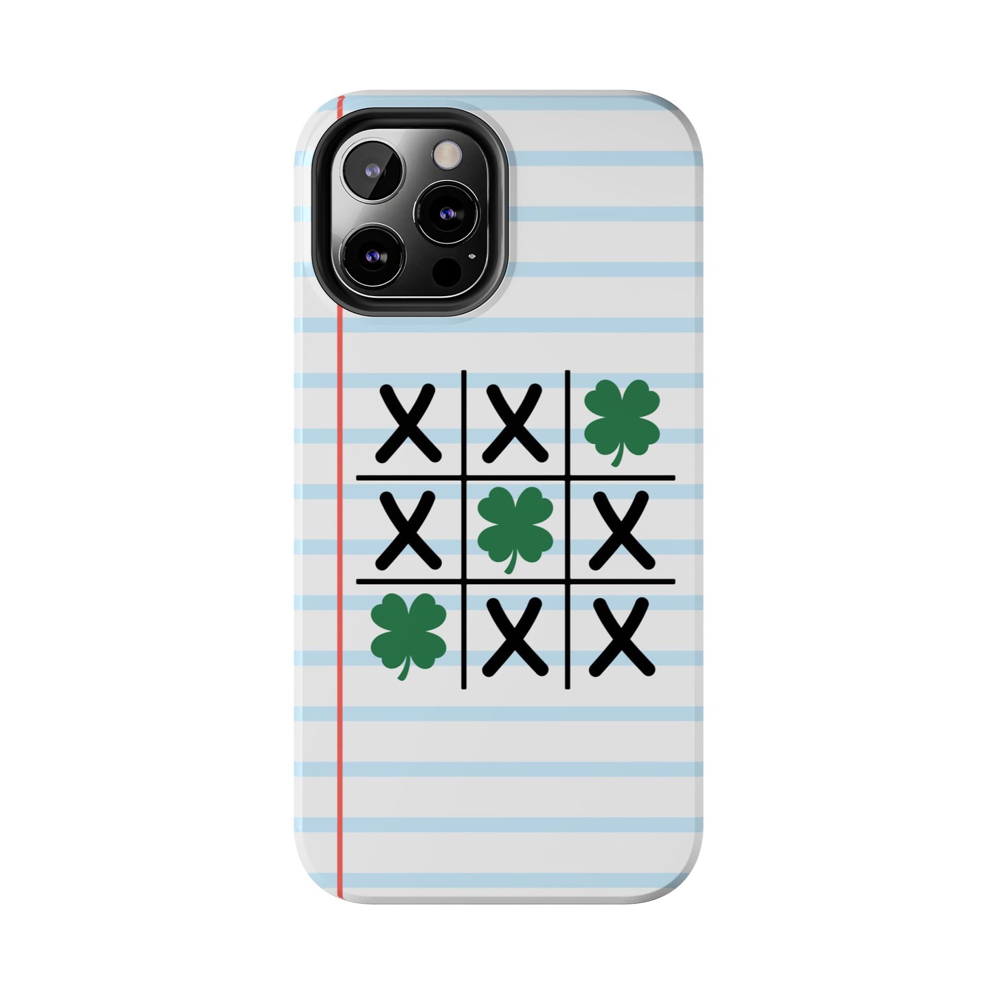 Irish tic-tac-toe-St. pattys Phone Case