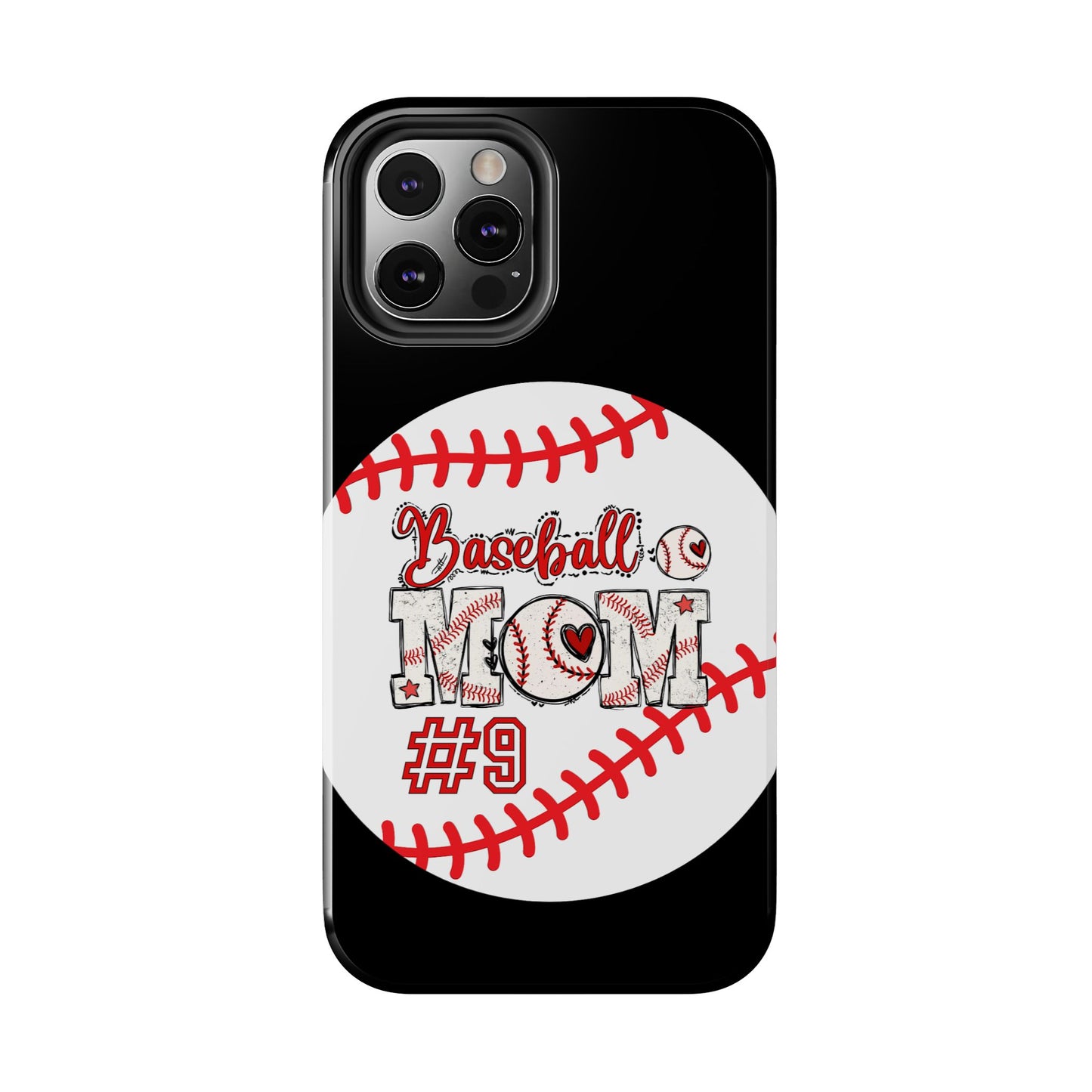 Personalized baseball Mom Custom Phone Case iPhone compatible