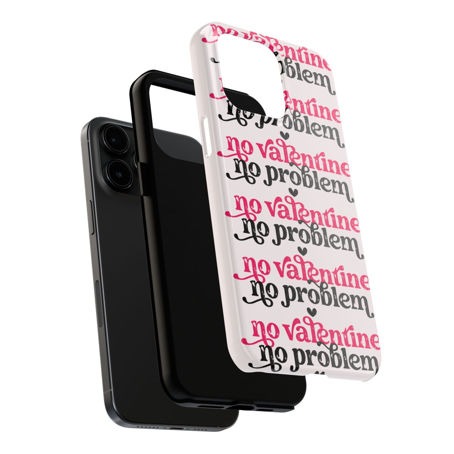 No Valentines-Valentines day iPhone case- Anti valentines phone cover