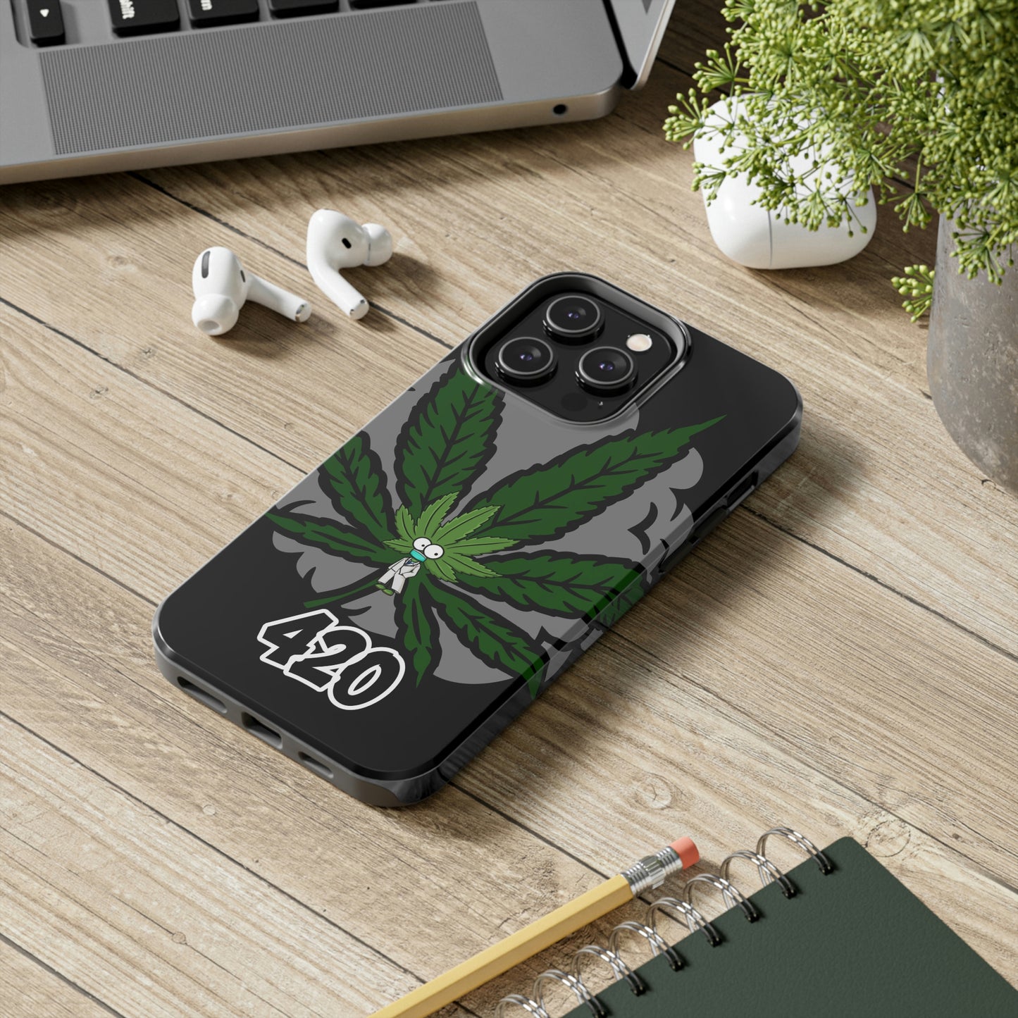 smokey hemp man tough IPhone case