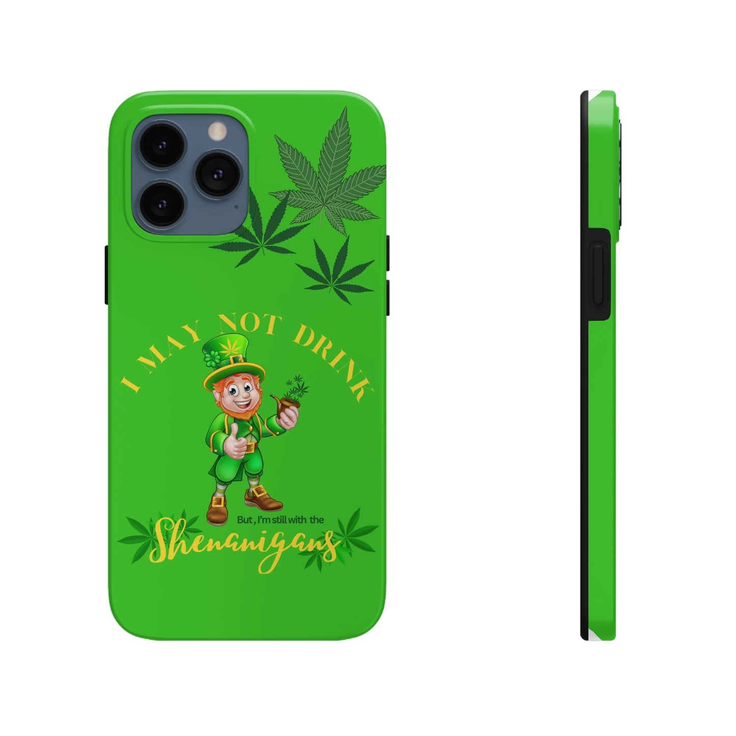 Hemp leprechaun Tough IPhone Cases, Case-Mate