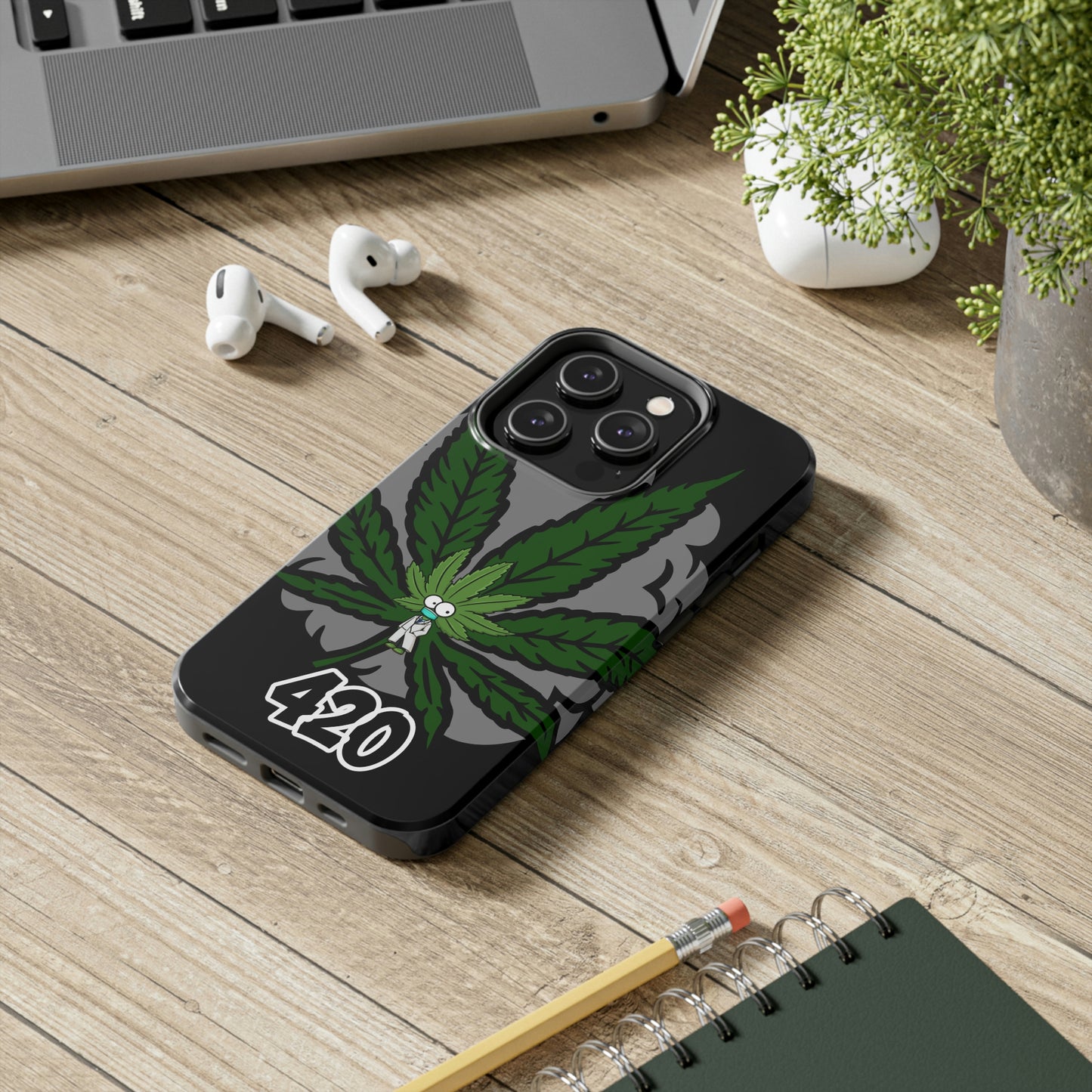 smokey hemp man tough IPhone case