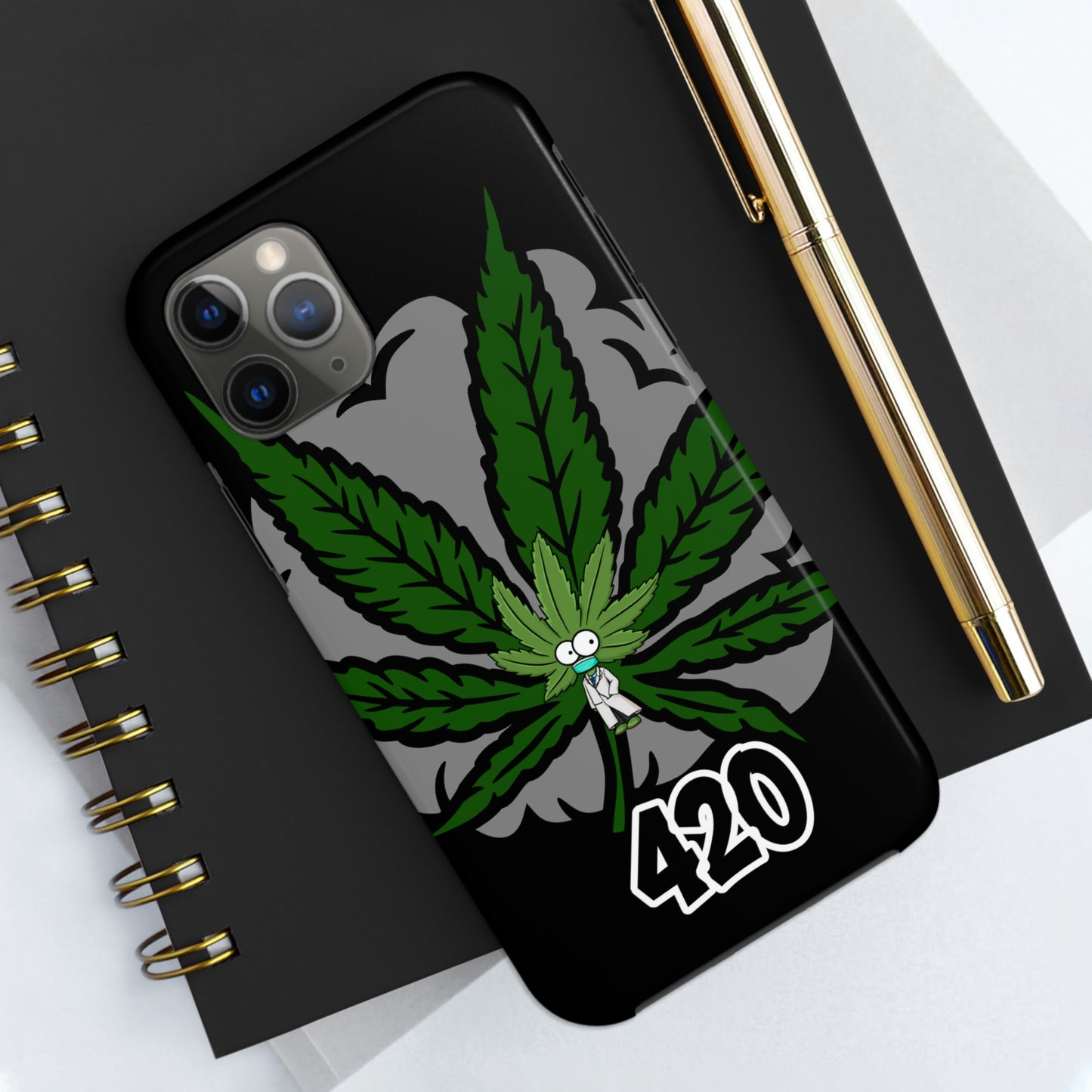 smokey hemp man tough IPhone case