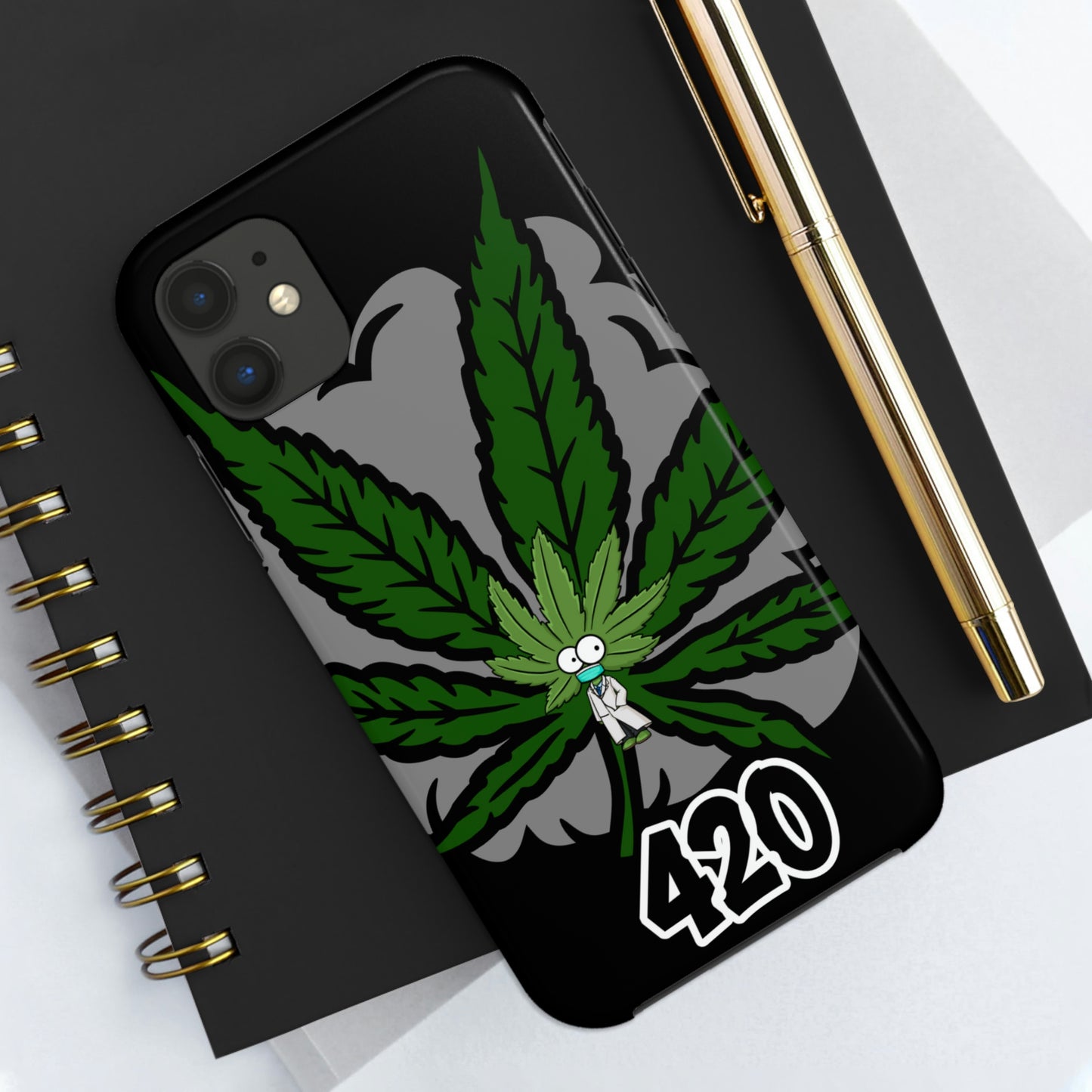 smokey hemp man tough IPhone case