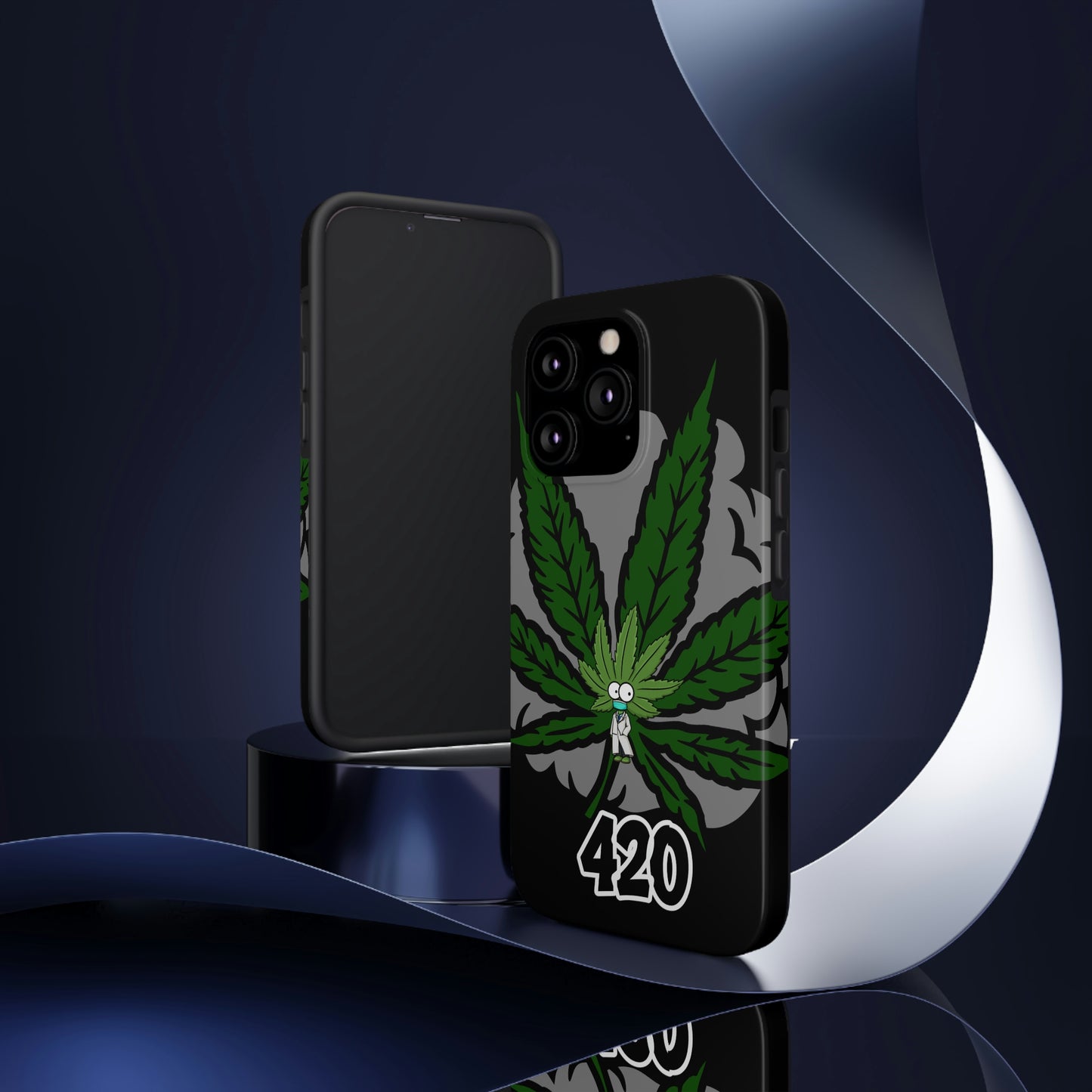 smokey hemp man tough IPhone case