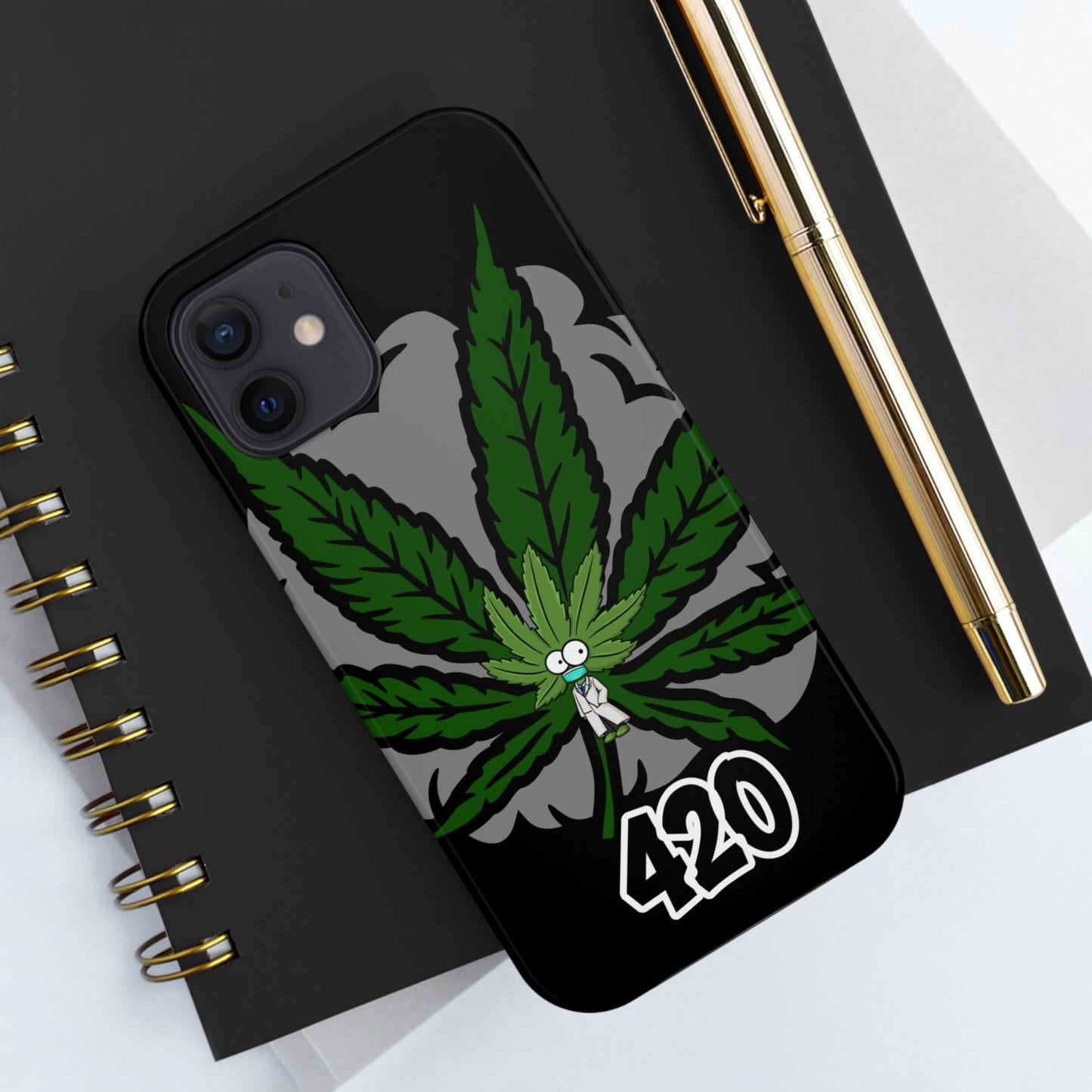 smokey hemp man tough IPhone case