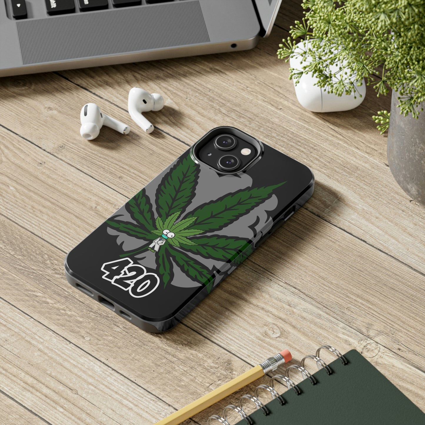 smokey hemp man tough IPhone case