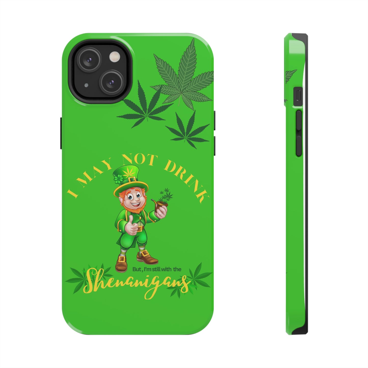 Hemp leprechaun Tough IPhone Cases, Case-Mate